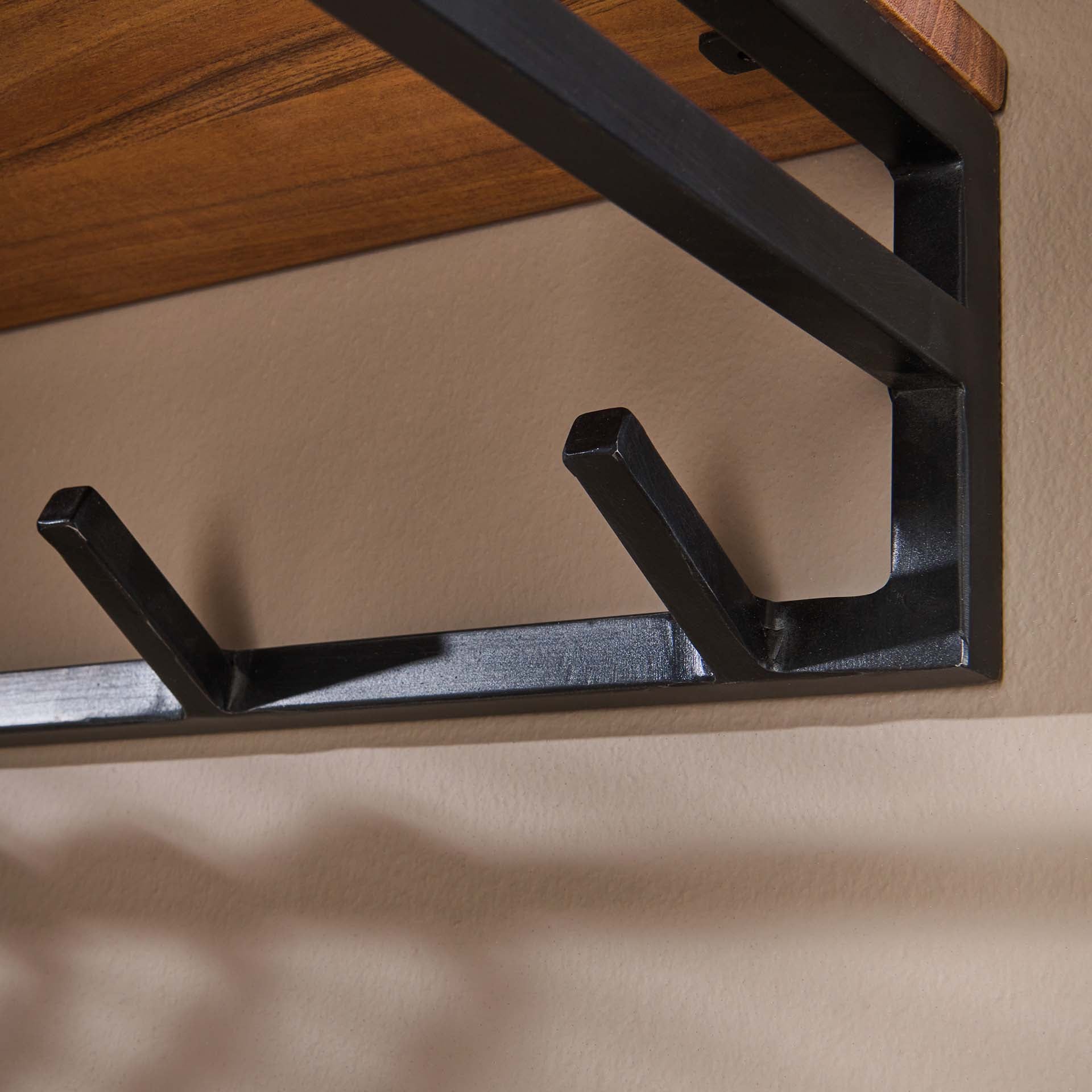 Garderobe – Calda Modern – Massivholz Akazie natur