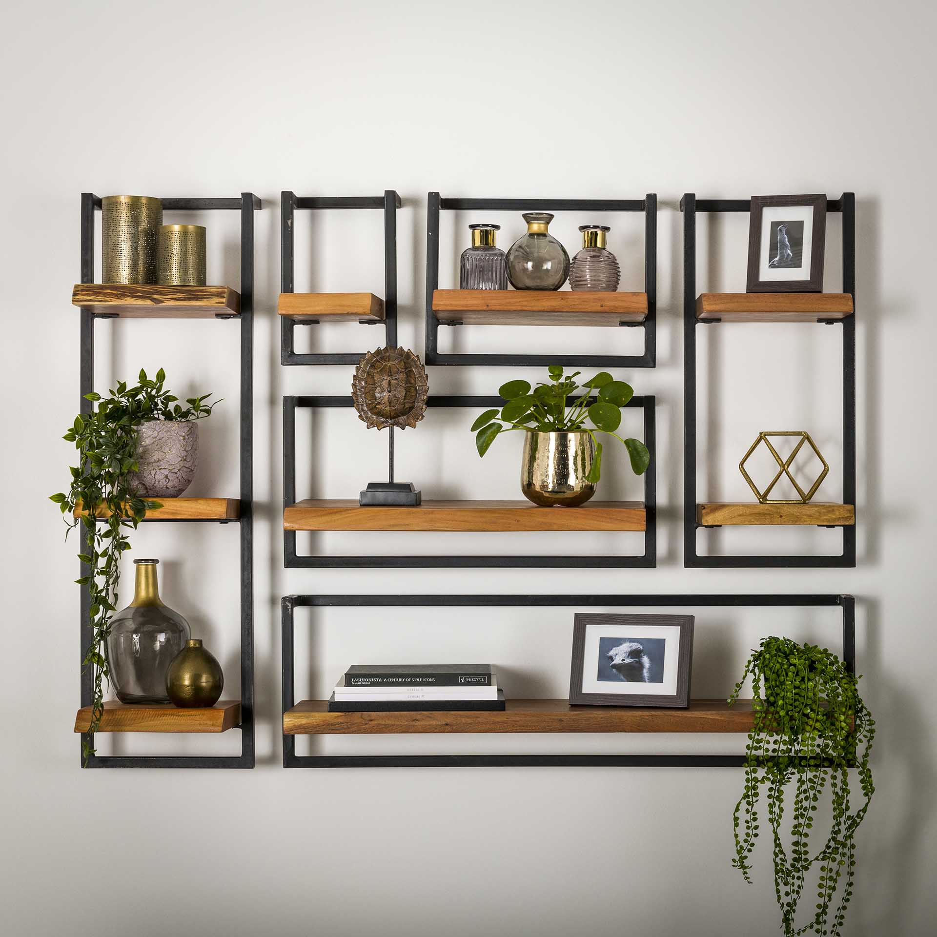 Regal – Novum Pure – Massivholz Akazie natur