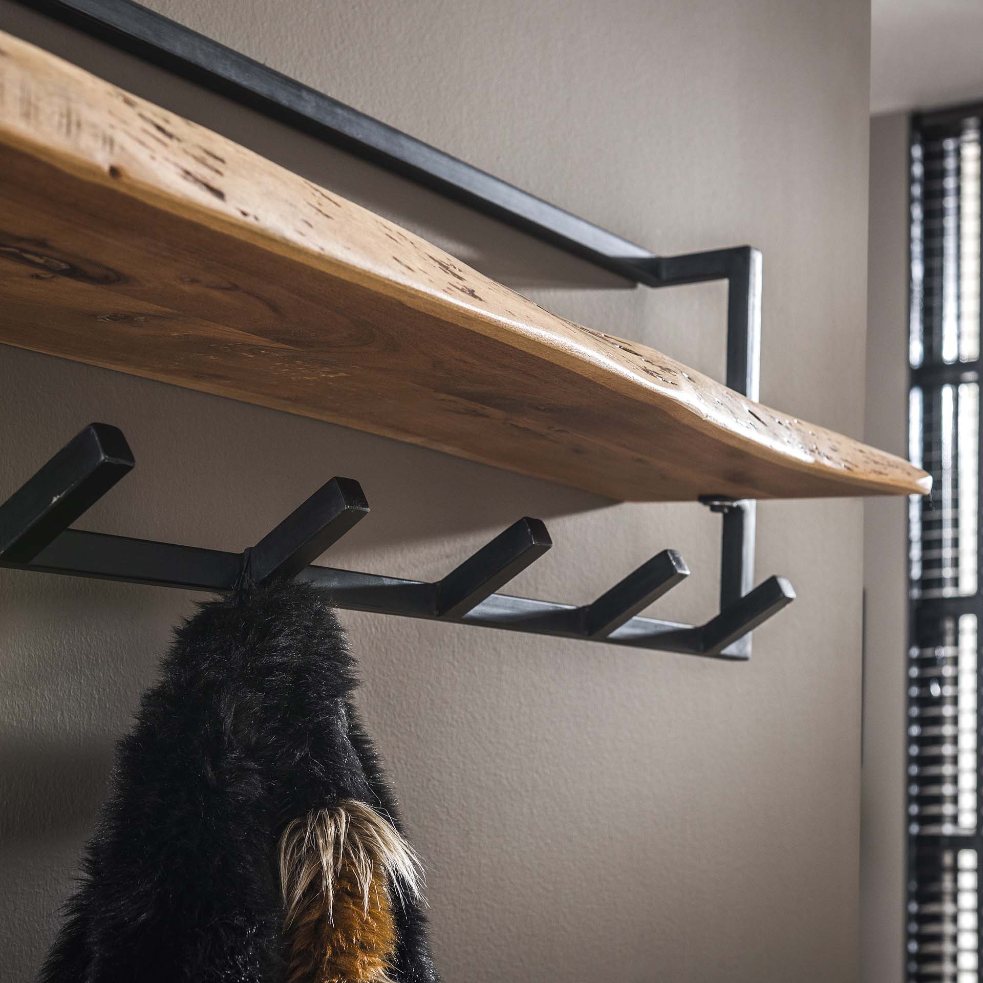 Garderobe – Aurora Design – Massivholz Akazie natur