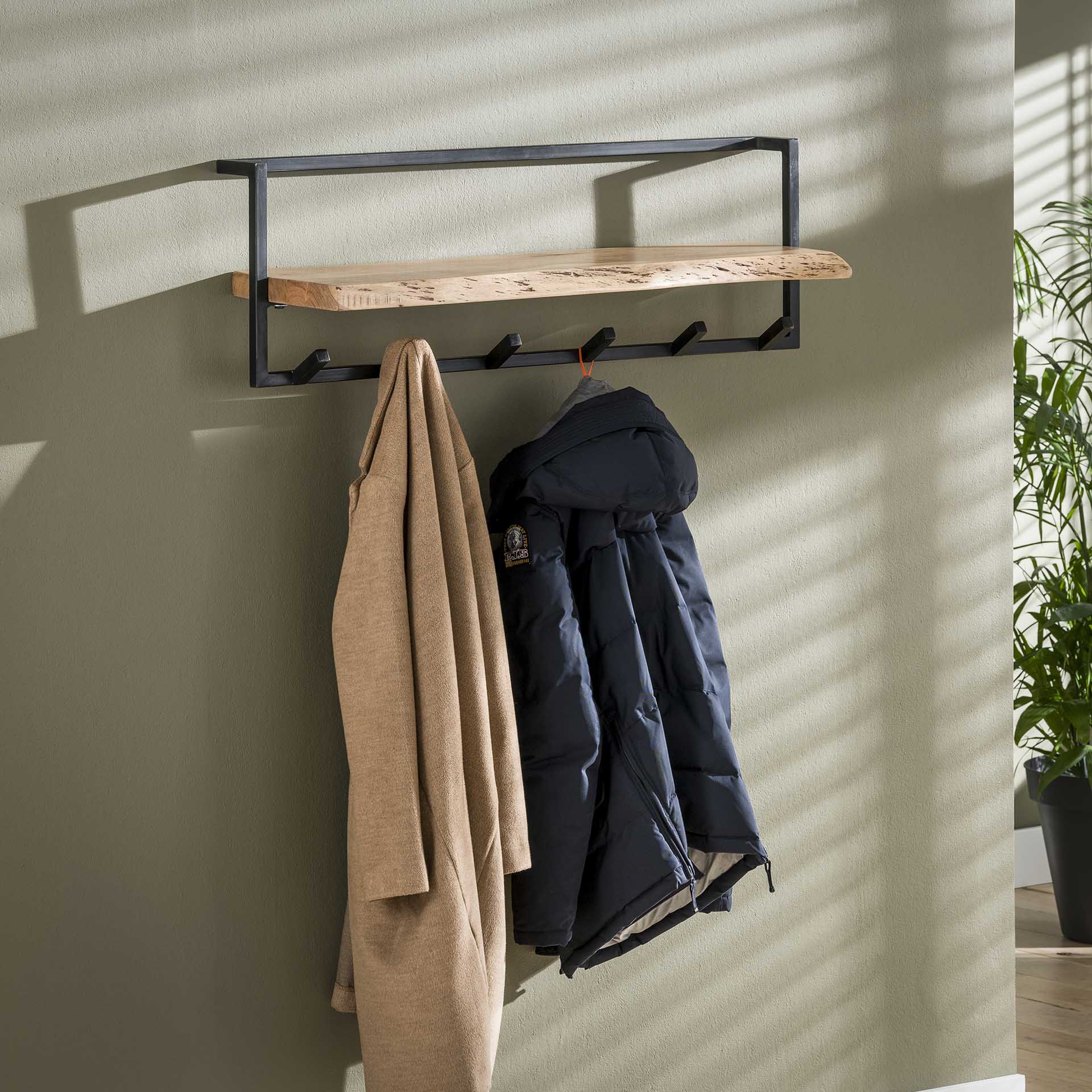 Garderobe – Aurora Design – Massivholz Akazie natur