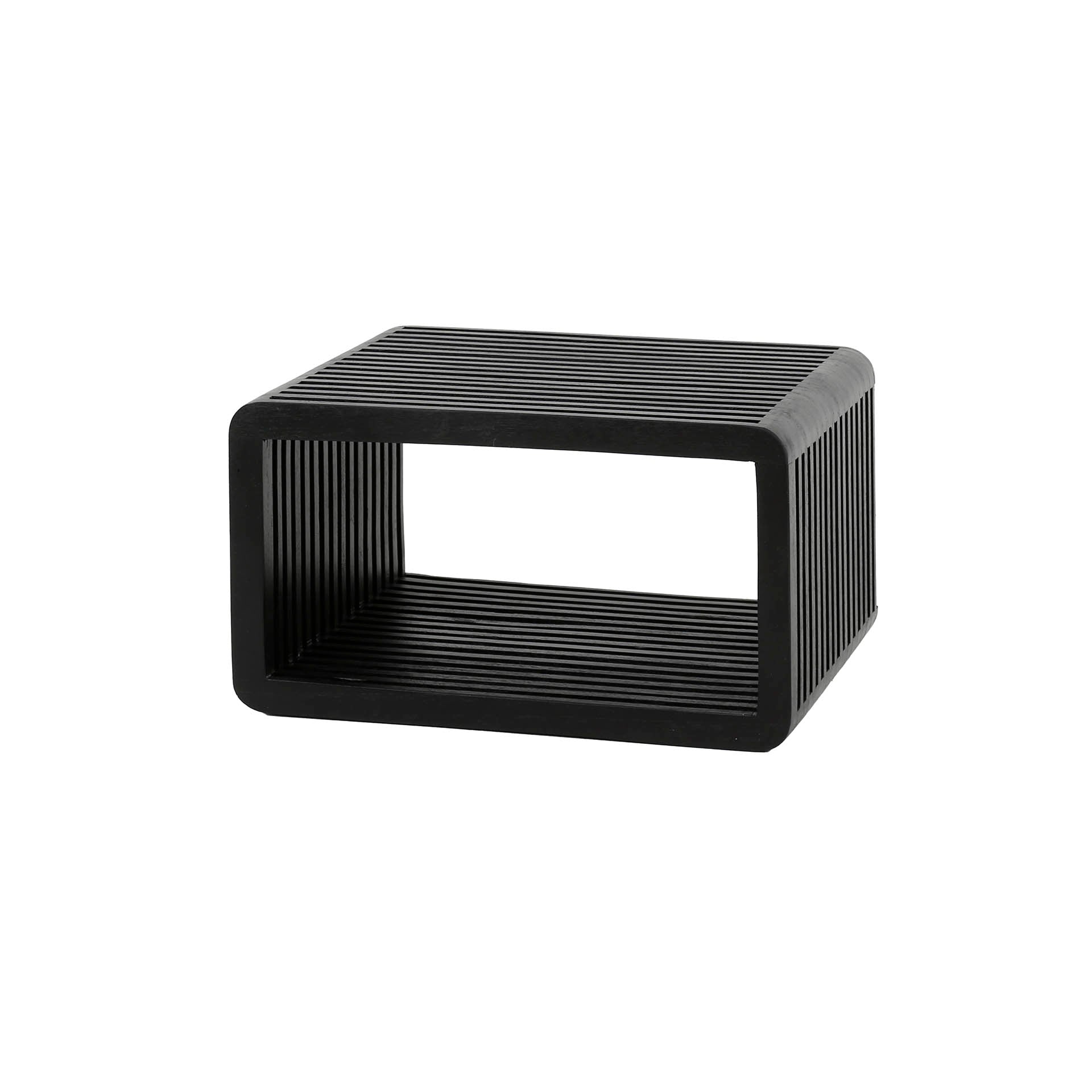Beistelltisch – Olivo Living – Teakholz schwarz
