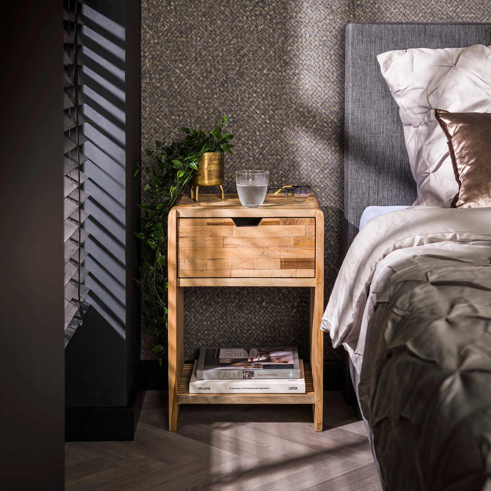 Beistelltisch – Nexa Classic – Verwitterten Teakholz