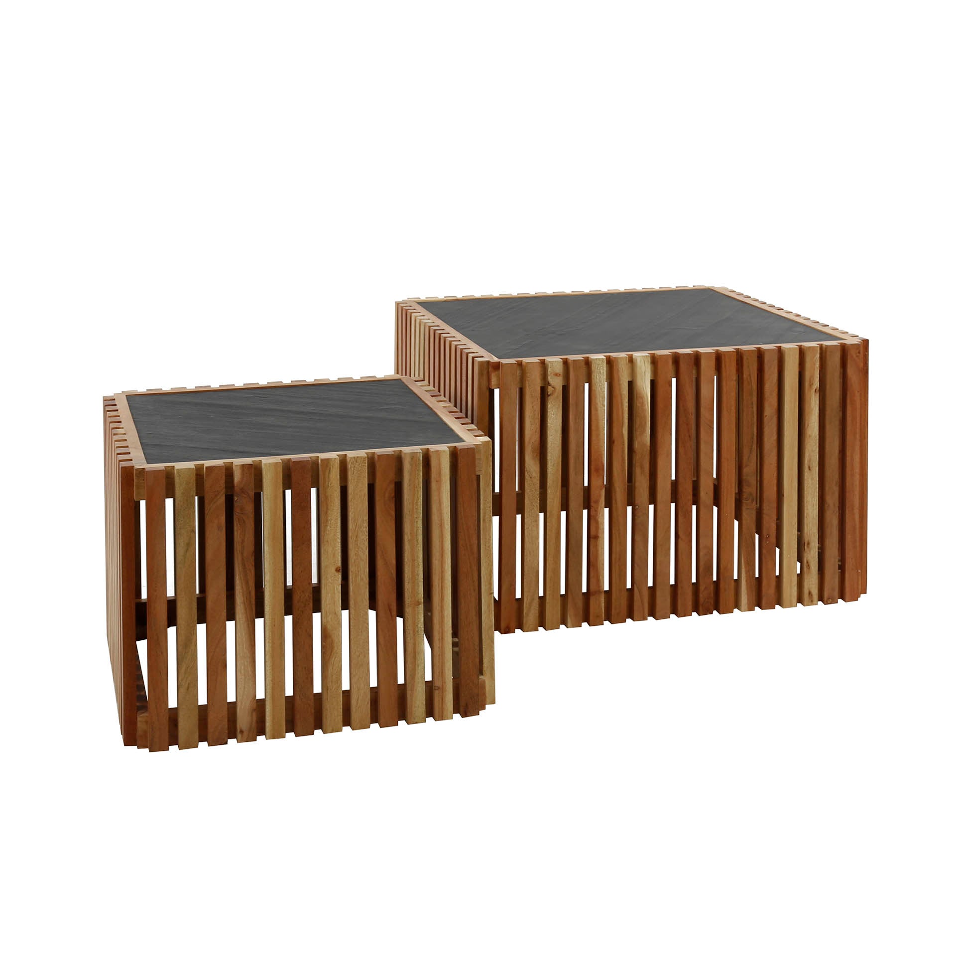 Couchtisch set/2 slate / Shiefer