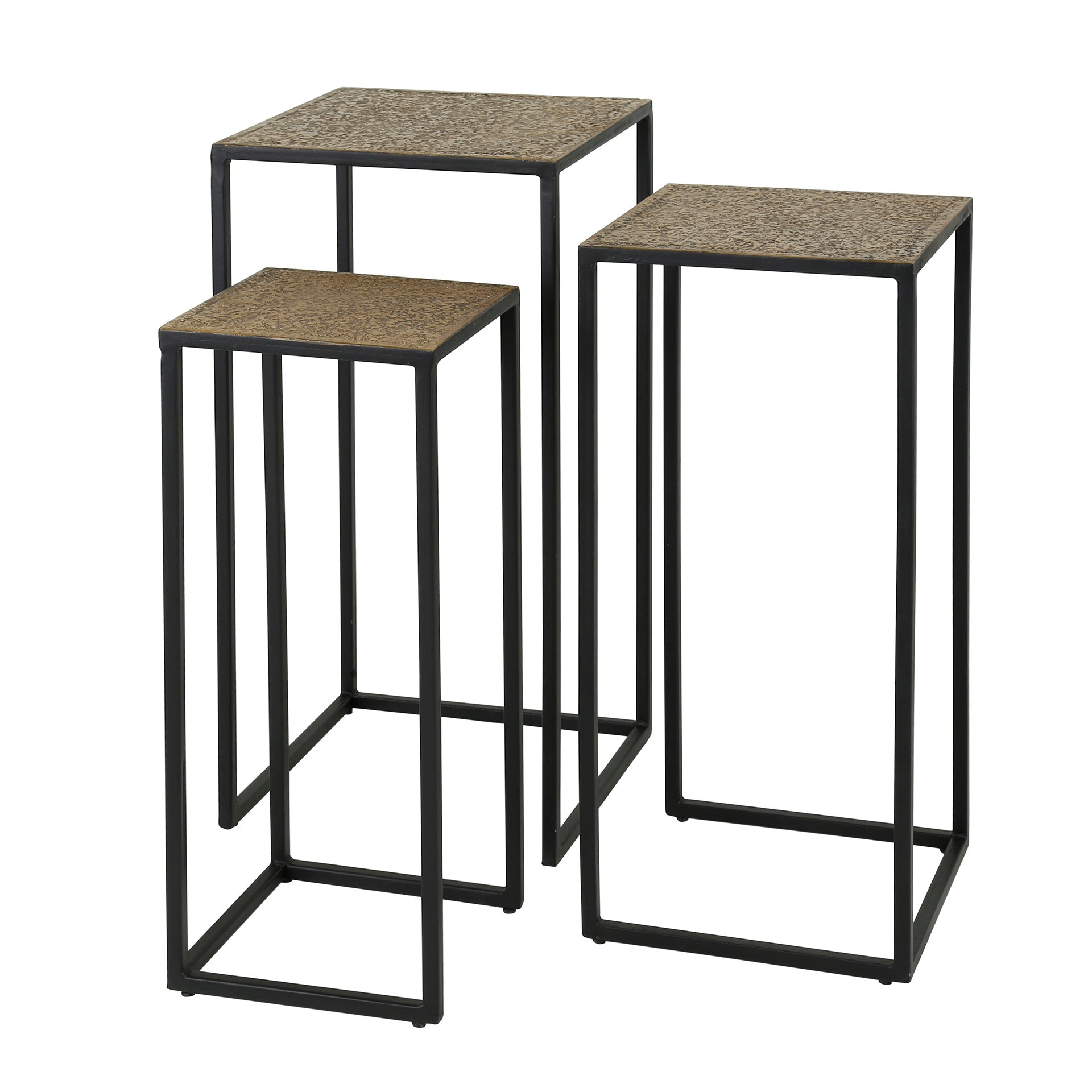 Beistelltisch – Nexa Edge – Metall – Antike bronze