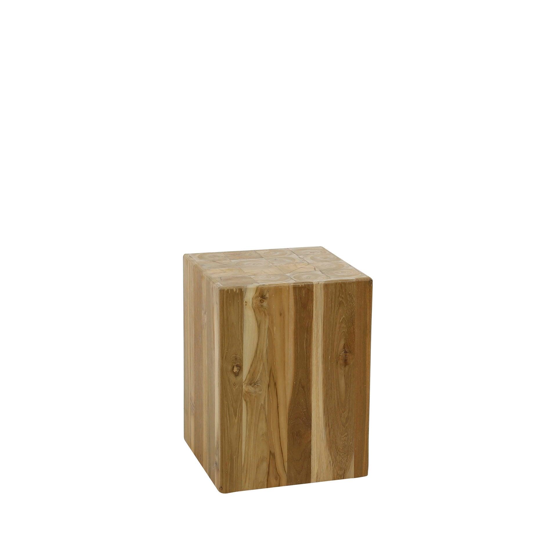 Beistelltisch – Scalea Edge – Massives recyceltes Teakholz