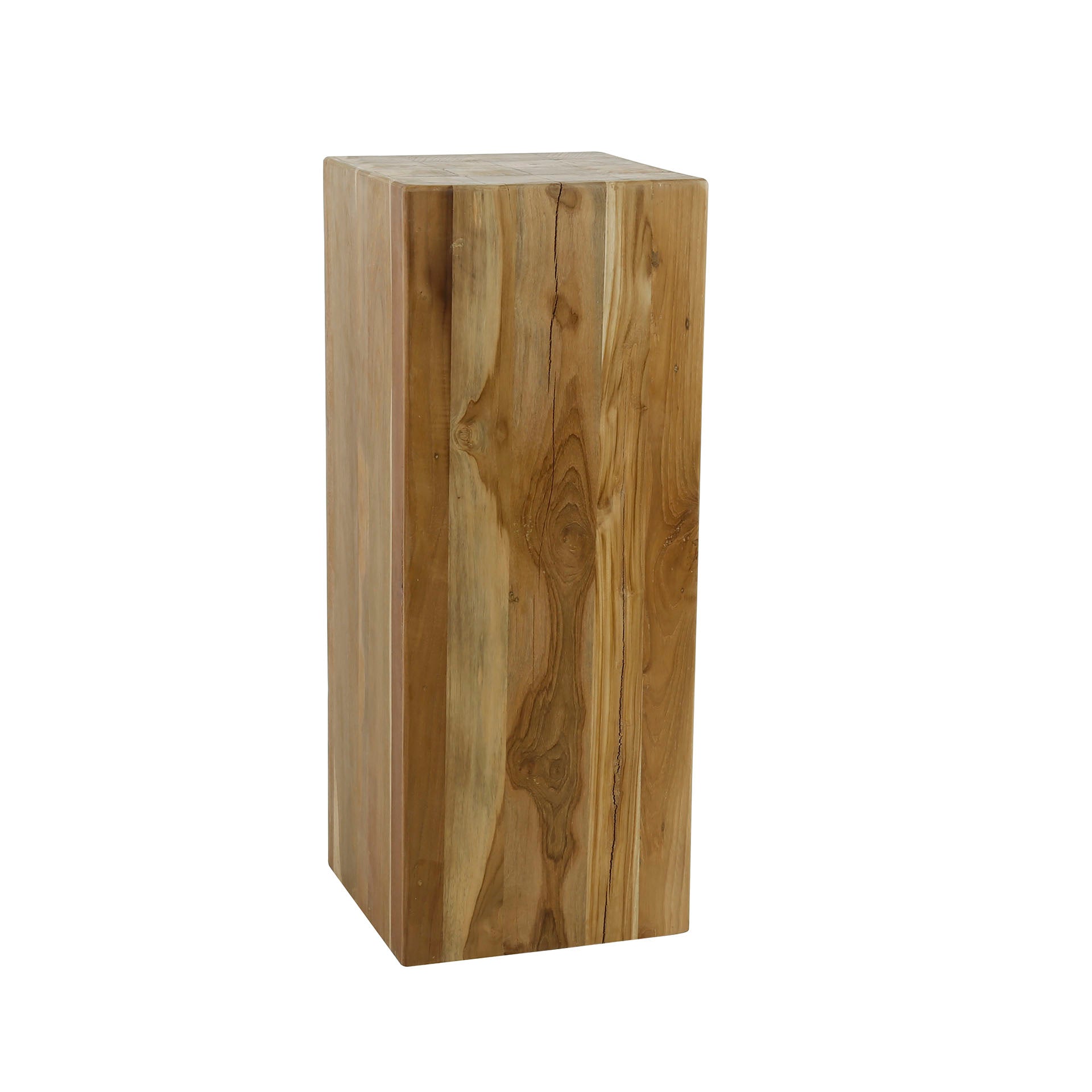 Beistelltisch – Serra Frame – Massives recyceltes Teakholz