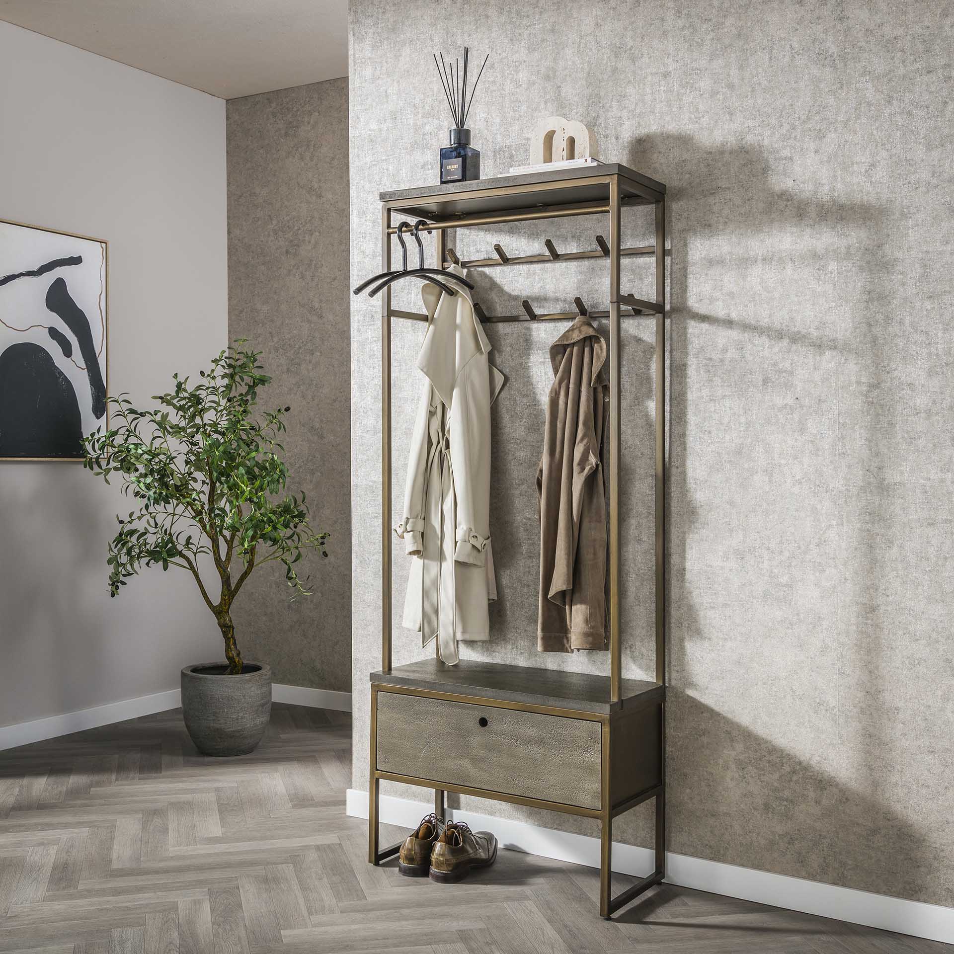 Garderobe – Scalea Living – Antike bronze