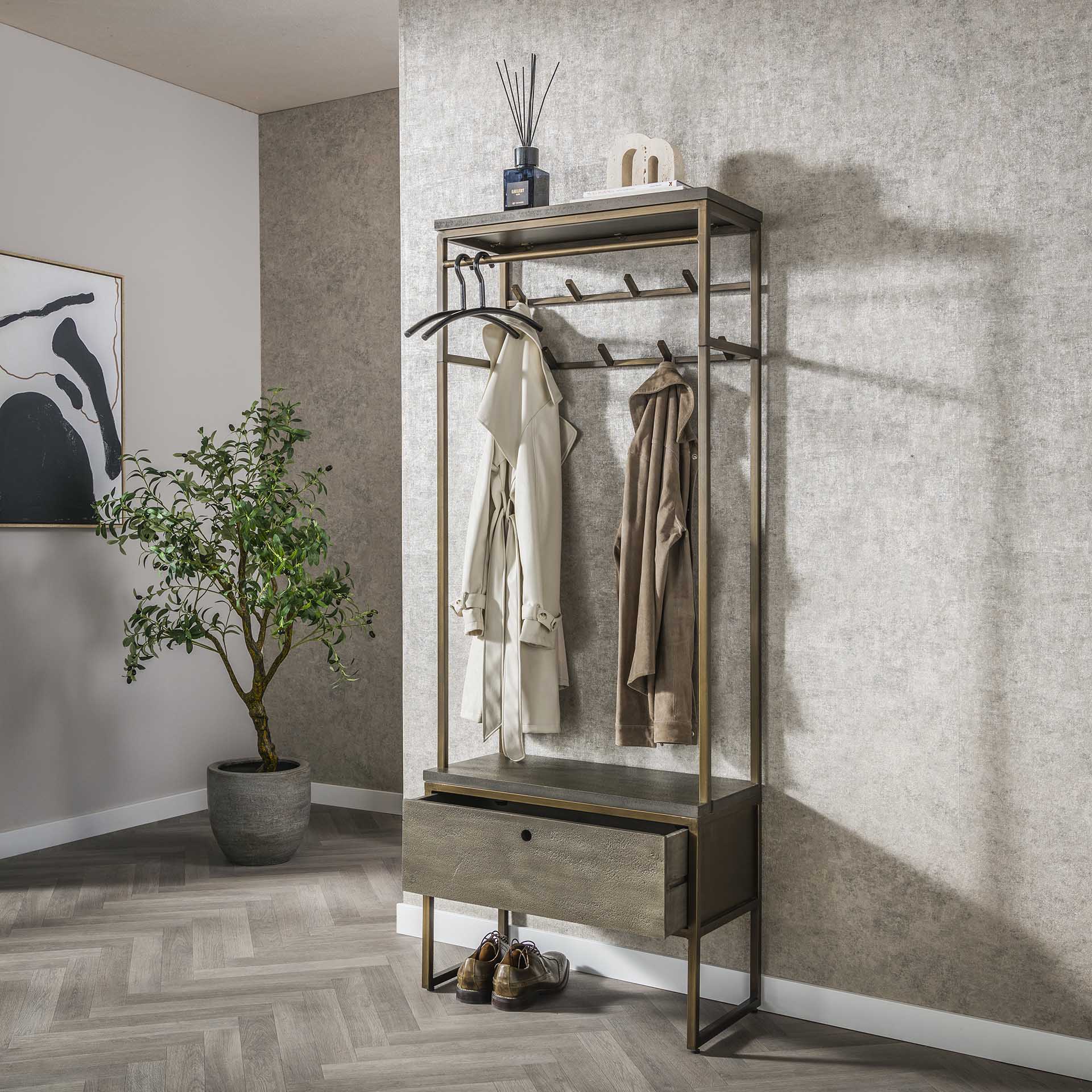 Garderobe – Scalea Living – Antike bronze