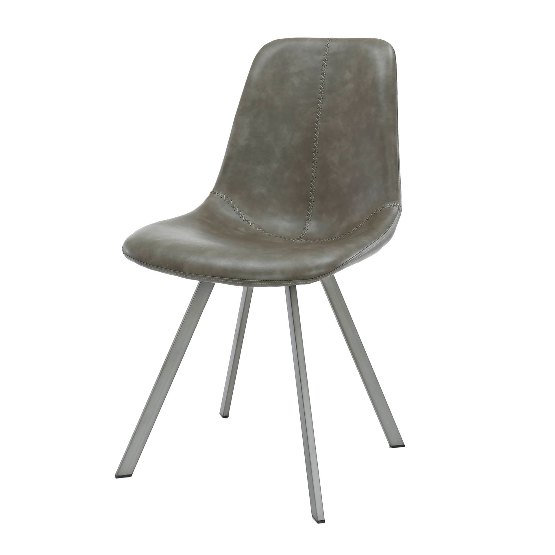 Stuhl – Prisma Pure – Saddle PU Taupe