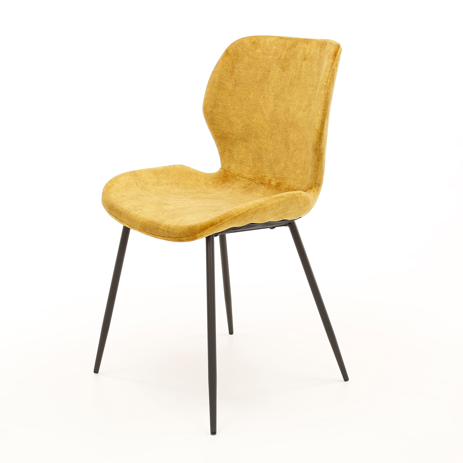 Stuhl – Scalea Grace – Golden velvet