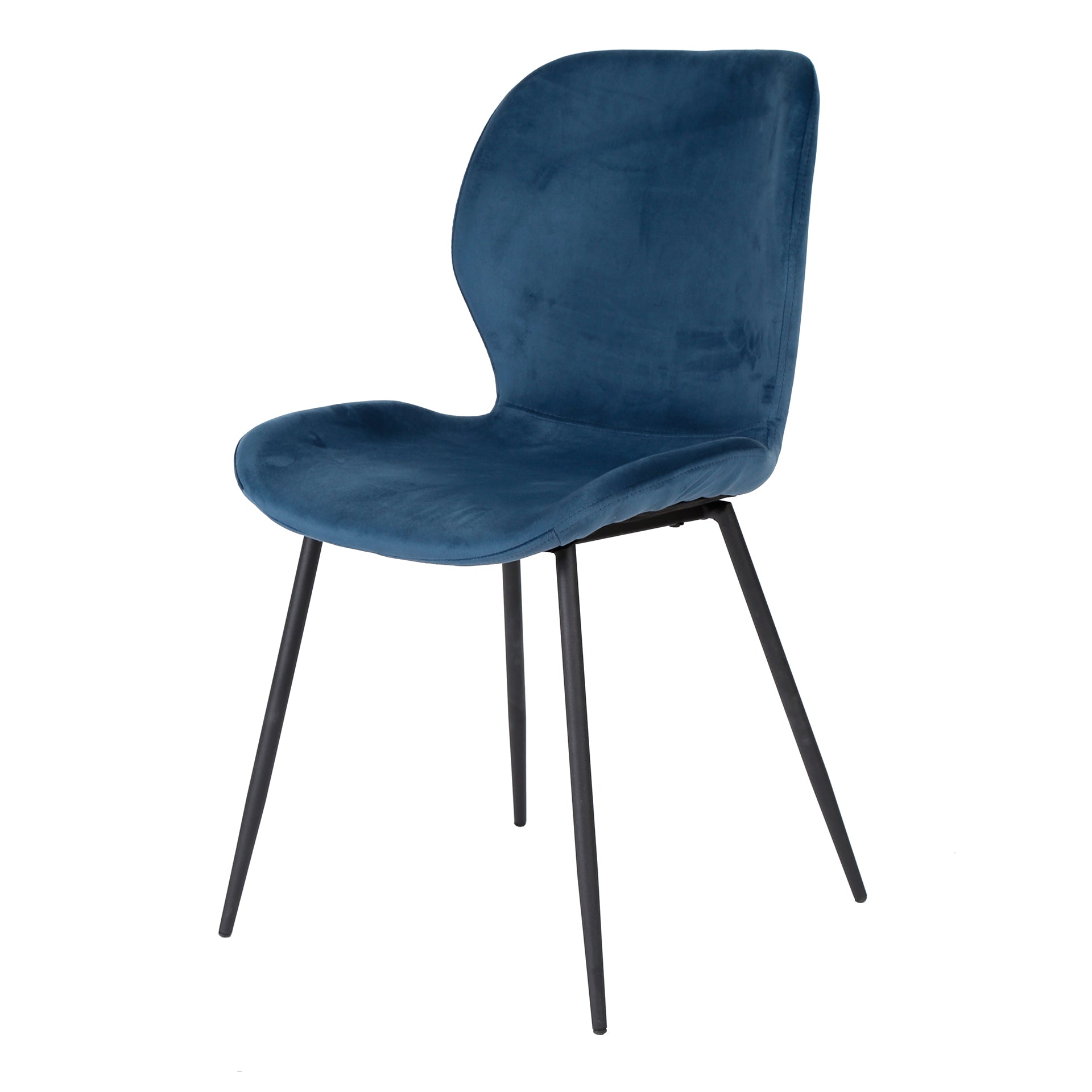 Stuhl – Scalea Grace – Blau velvet