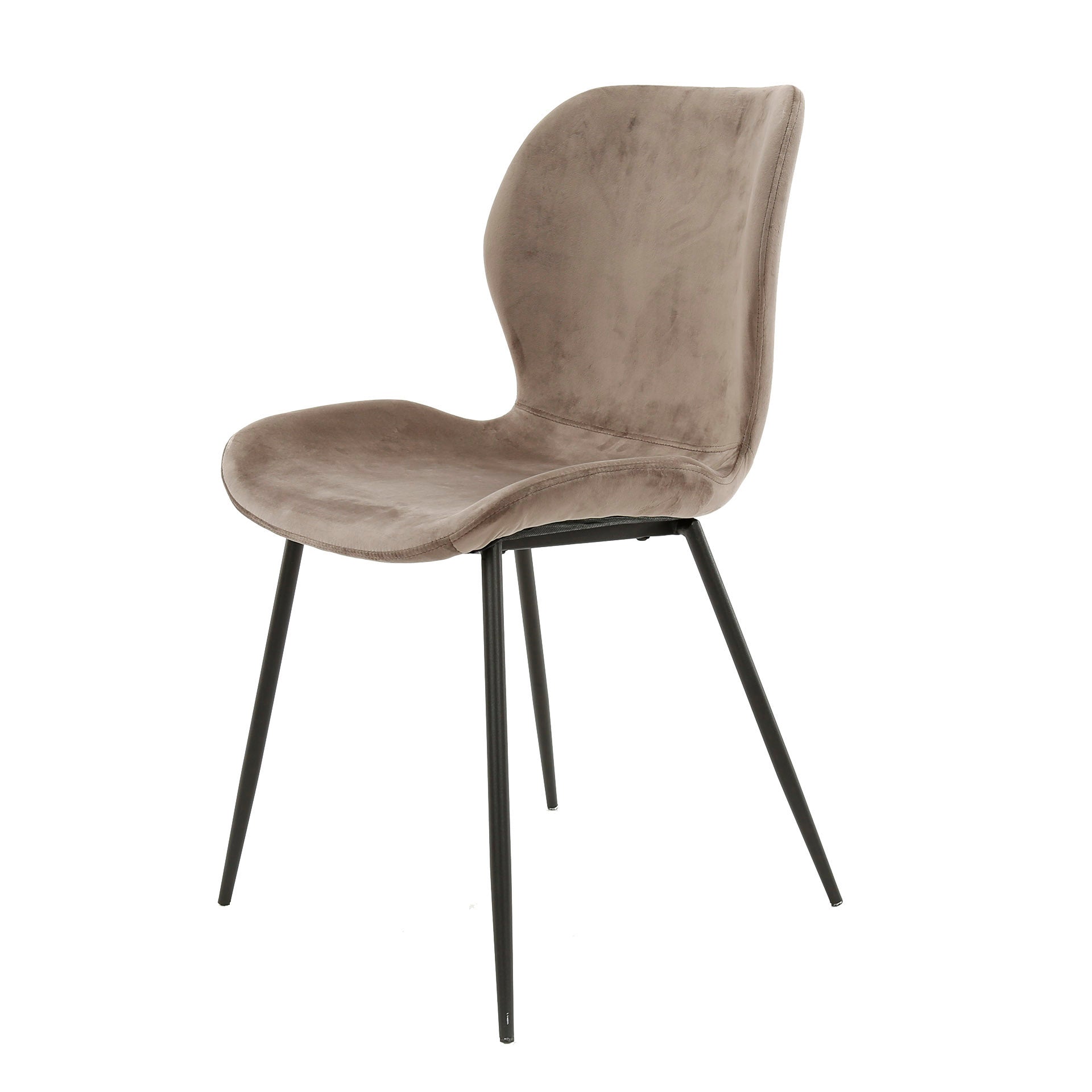 Stuhl – Scalea Grace – Champagner velvet