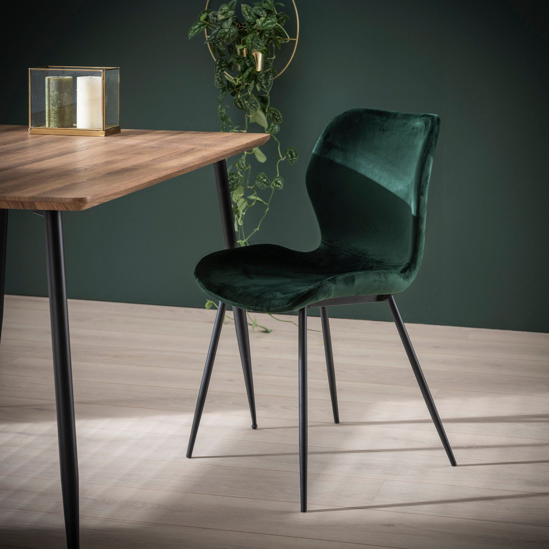Stuhl – Scalea Grace – Grün velvet