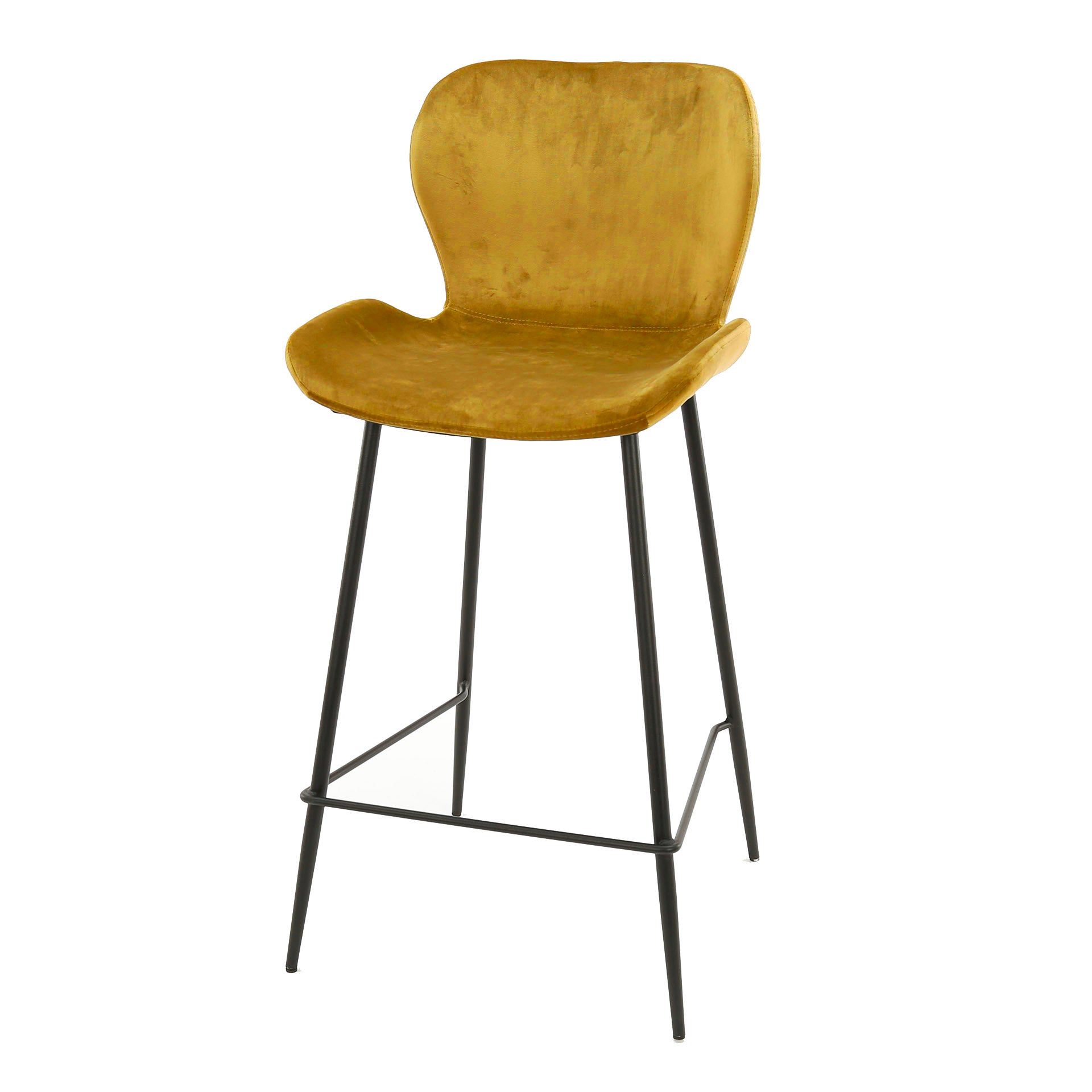 Stuhl – Alva Origin – Golden velvet