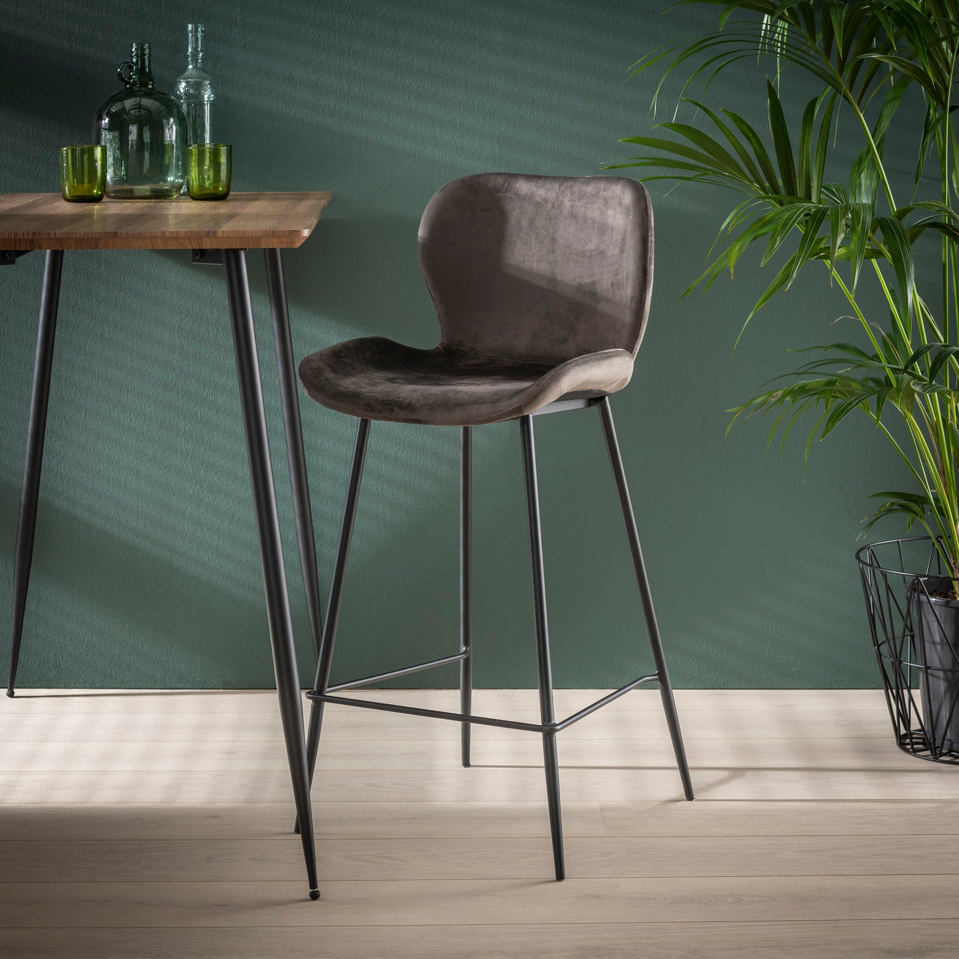 Stuhl – Alva Origin – Anthrazit velvet