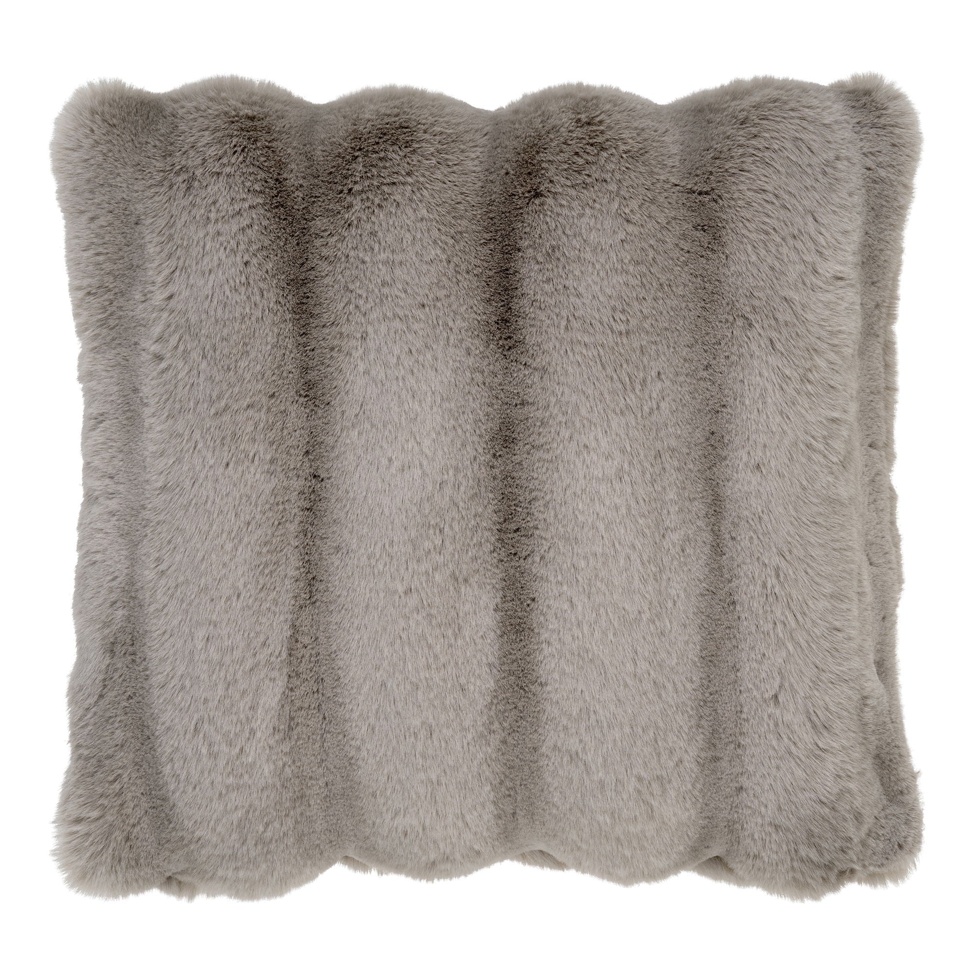 Galena Kissen - Kissen, Kunstfell, beige 45x45 cm