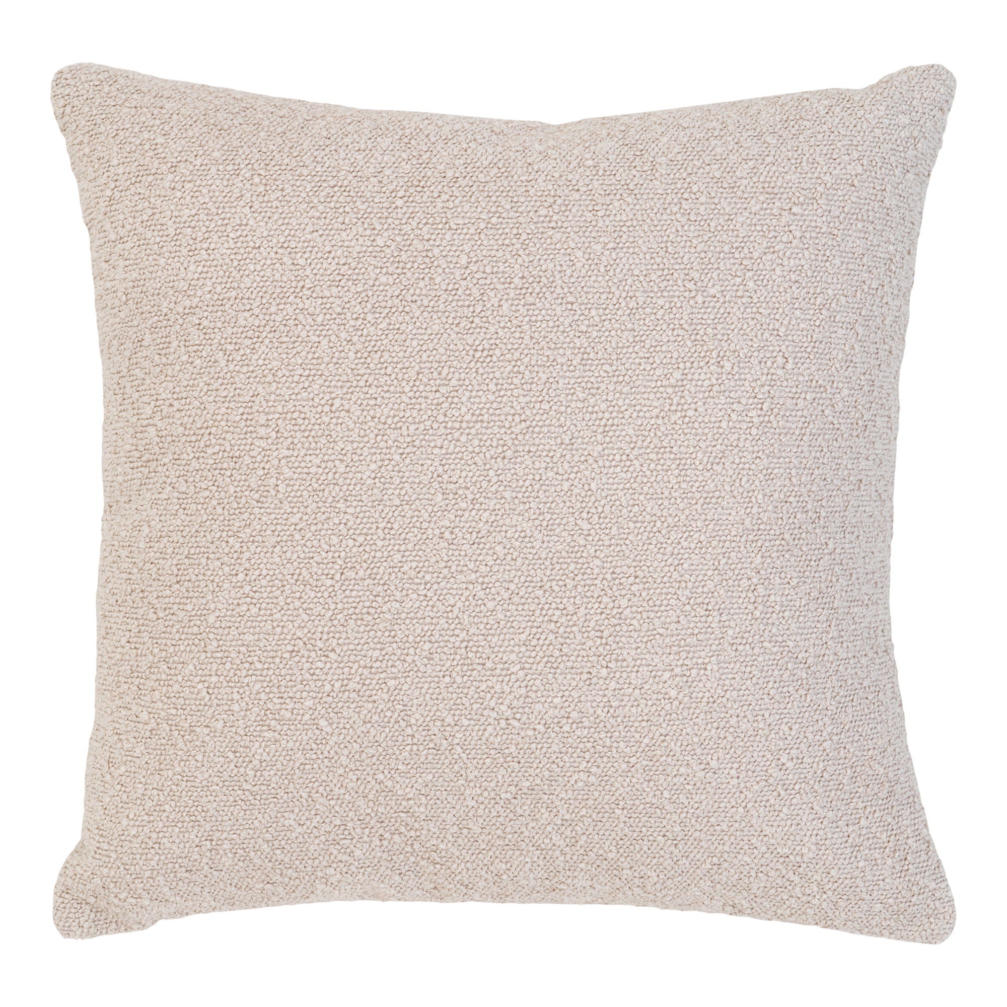 Savannah Kissen - Kissen aus Bouclé, beige, 45x45 cm