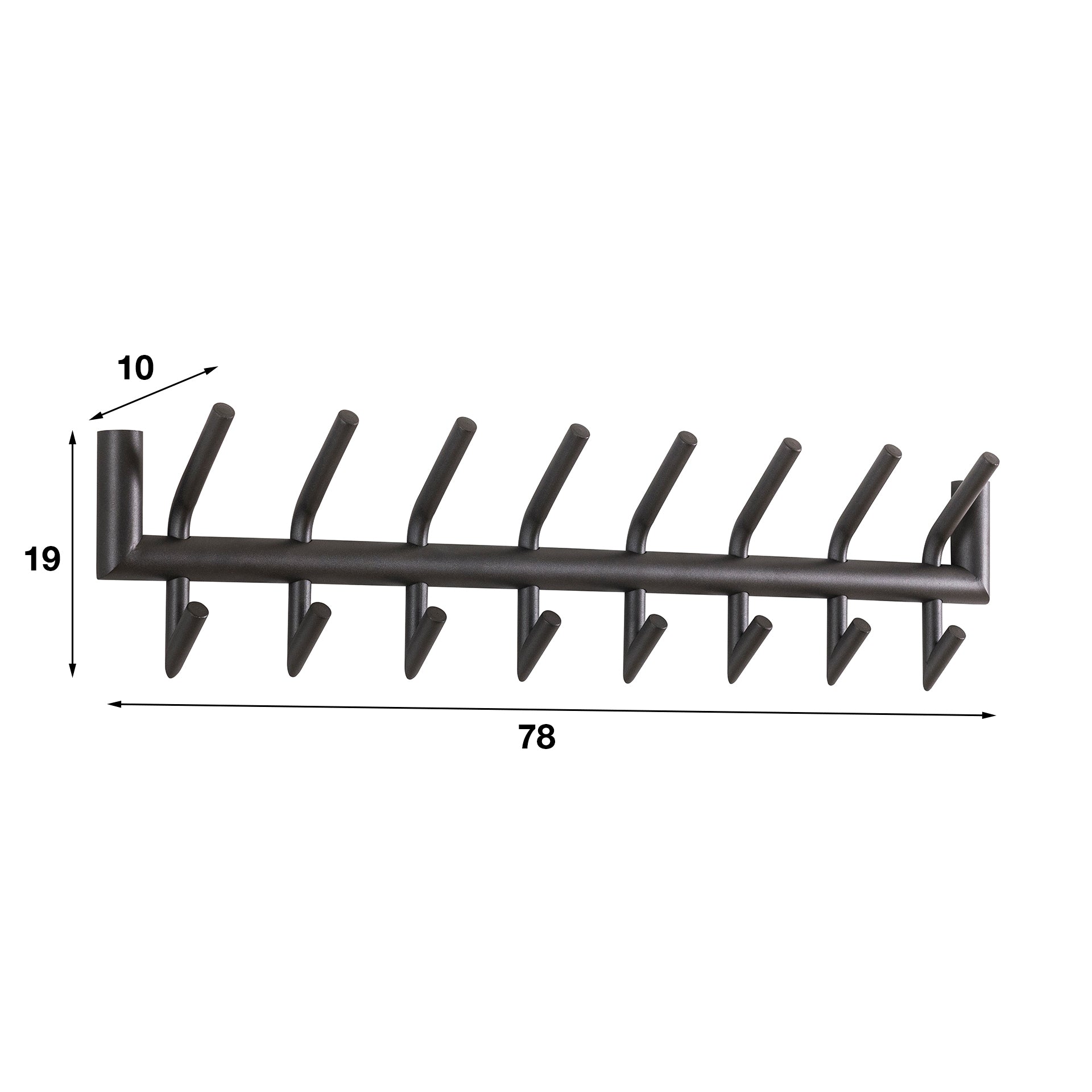 Garderobe – Velora Forma – Dunkelgrau Matt