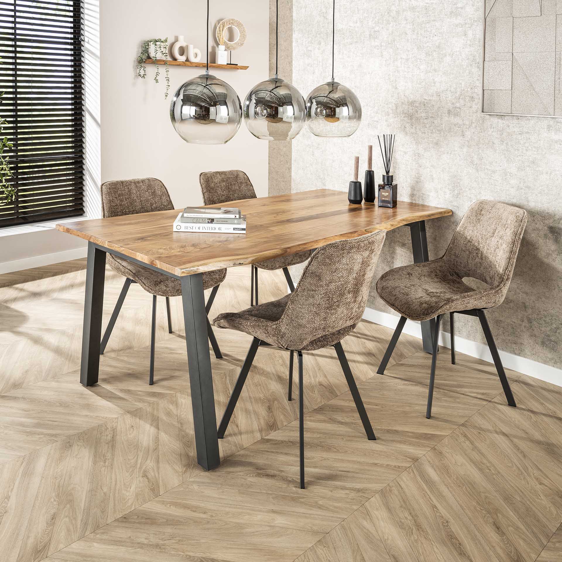 Stuhl – Aurora Aura – Rich champagne