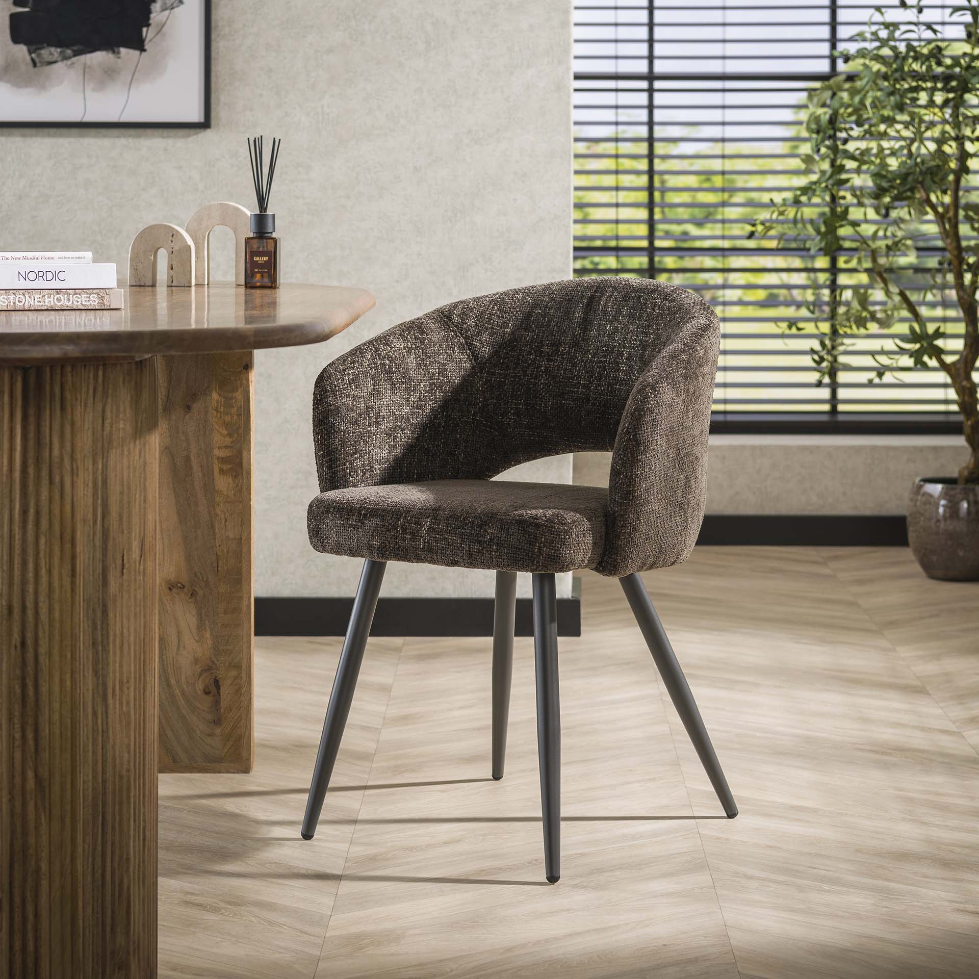 Stuhl – Luma Living – Tissee cargo braun