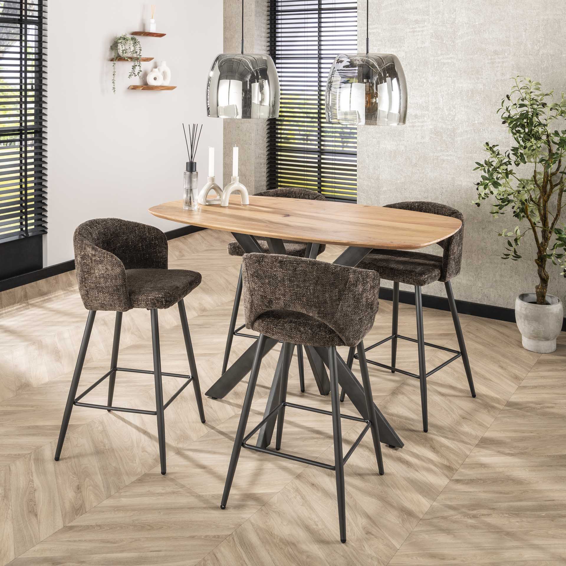 Stuhl – Avento Noir – Tissee cargo braun
