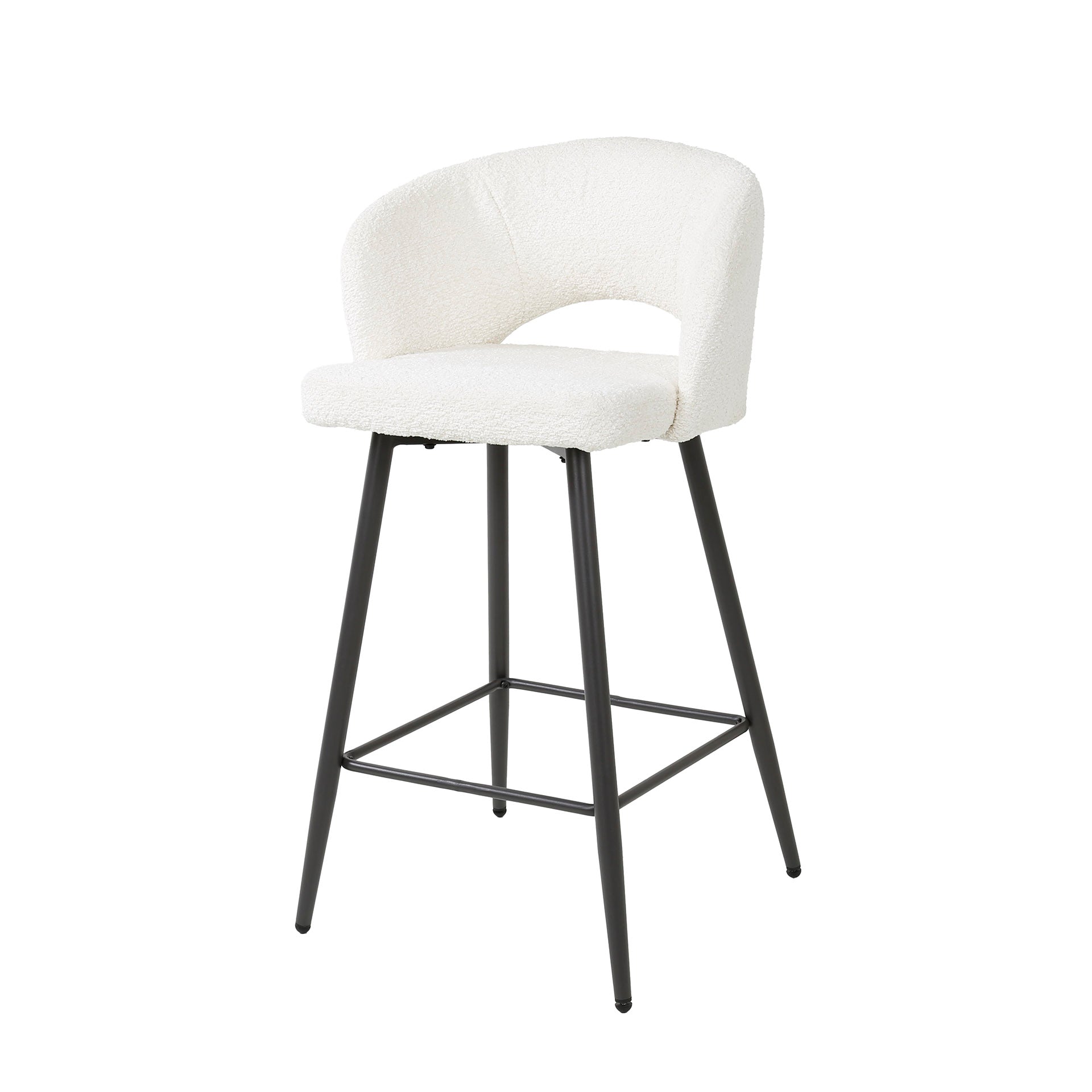 Stuhl – Avento Noir – Boucle Weiss