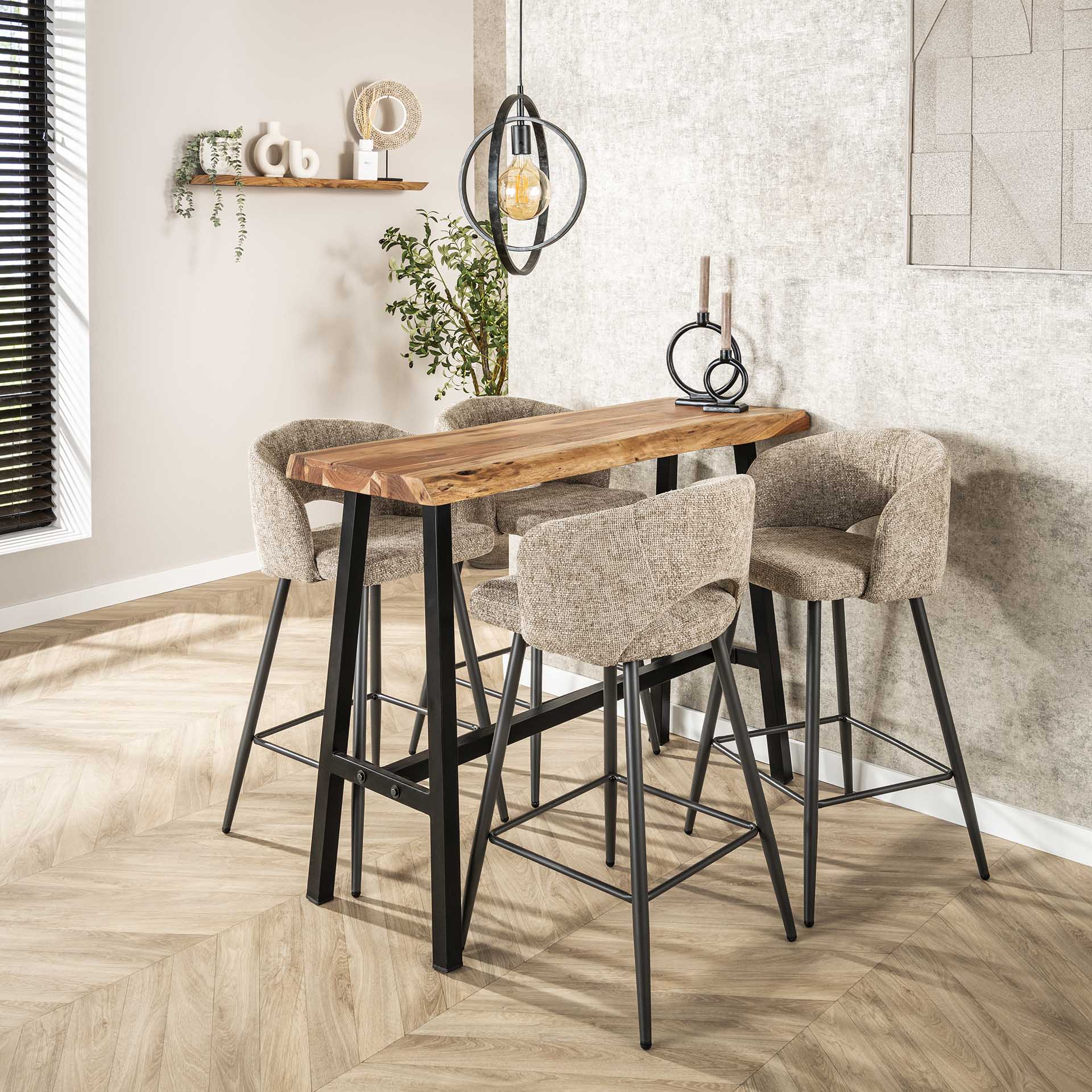 Stuhl – Avento Noir – Tissee cargo sandfarbe