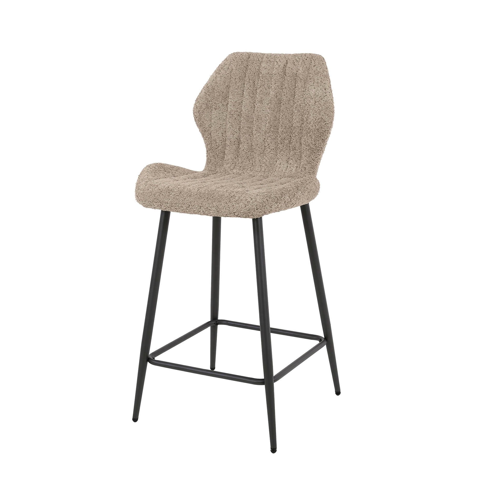 Stuhl – Lumina Home – Boucle sandfarbe