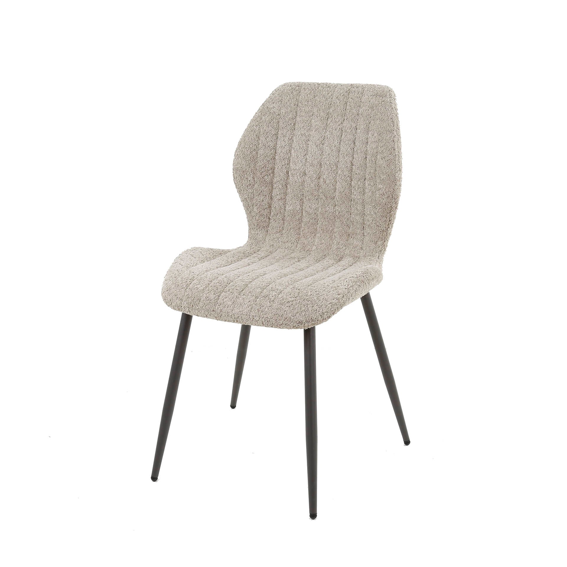Stuhl – Olivo Studio – Boucle sandfarbe