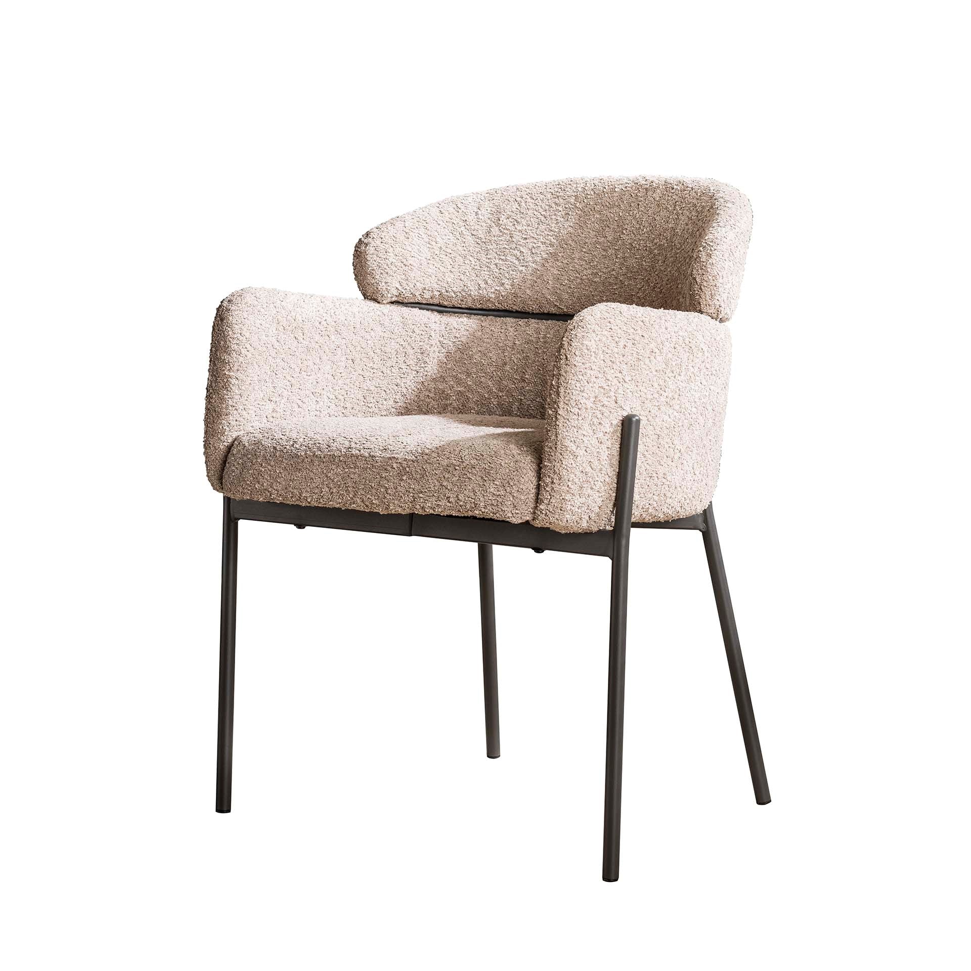 Stuhl – Nexa Home – Boucle sandfarbe