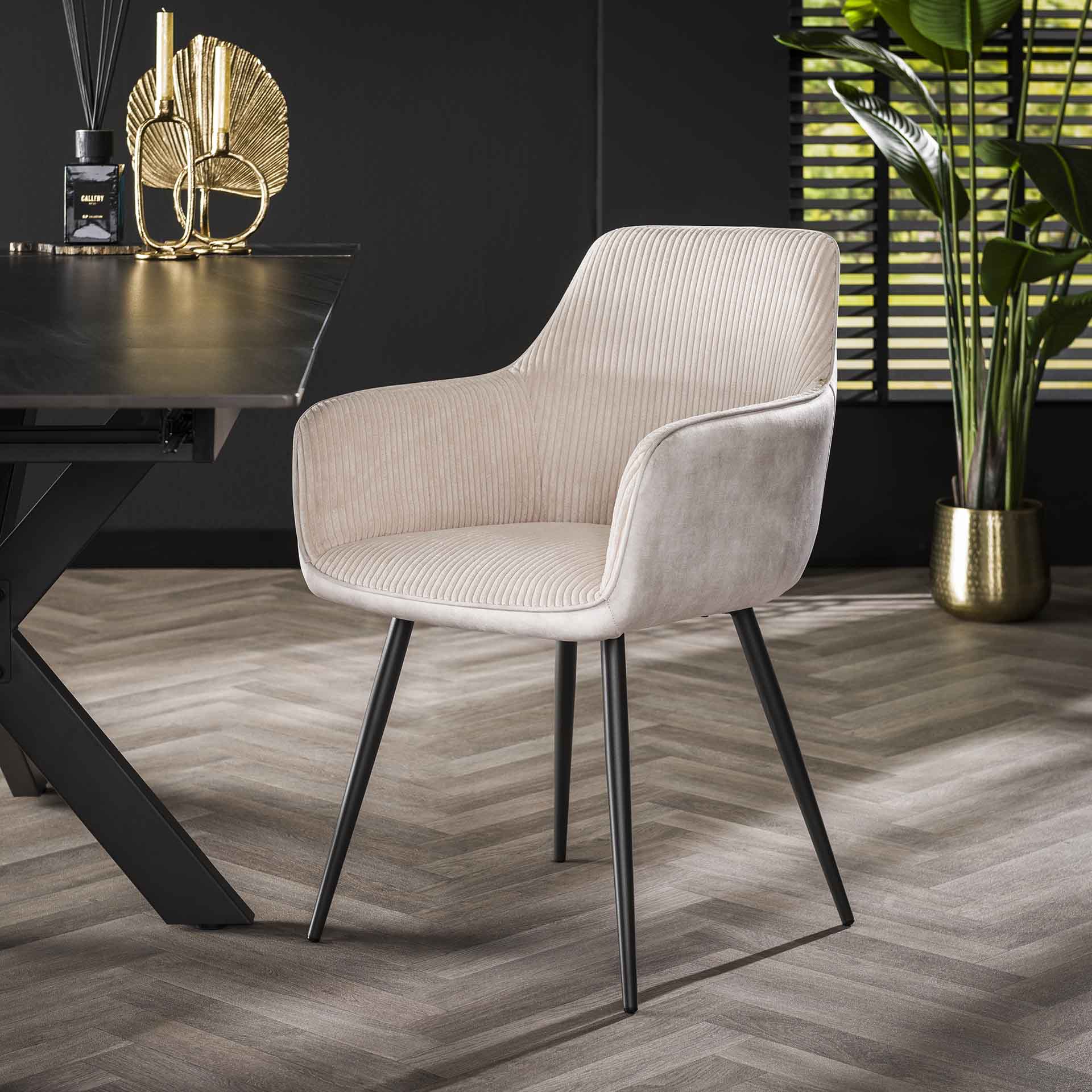 Stuhl – Prisma Hue – Rock Creme-grau