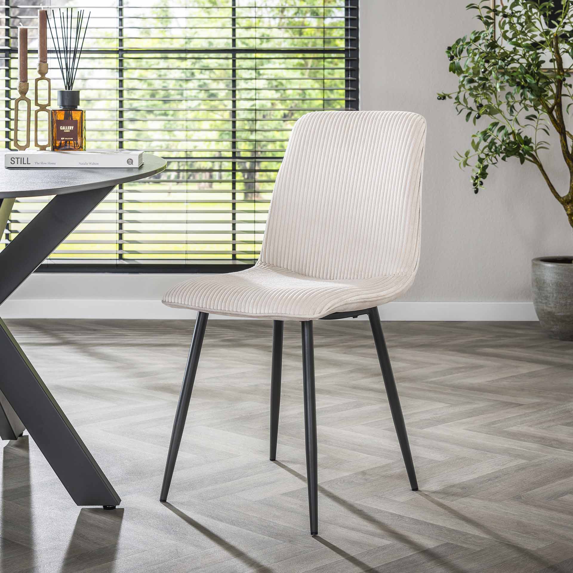 Stuhl – Calda Design – Rock Creme-grau