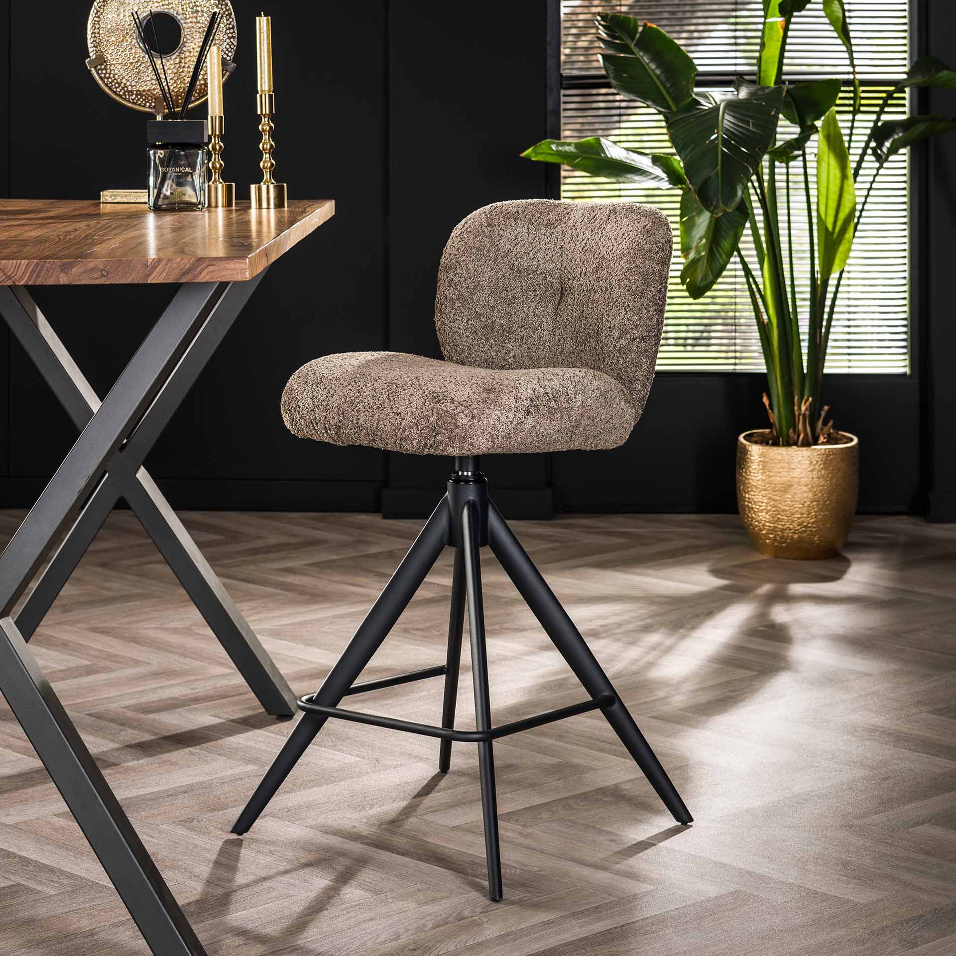 Stuhl – Alva Design – Boucle taupe