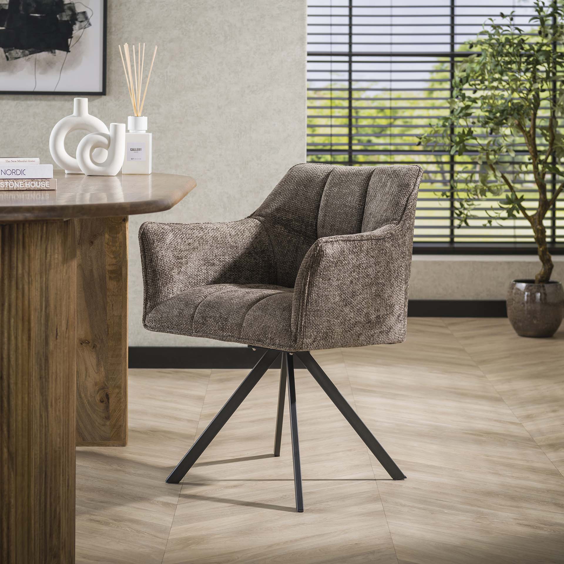 Stuhl – Aureo Prime – Rich taupe