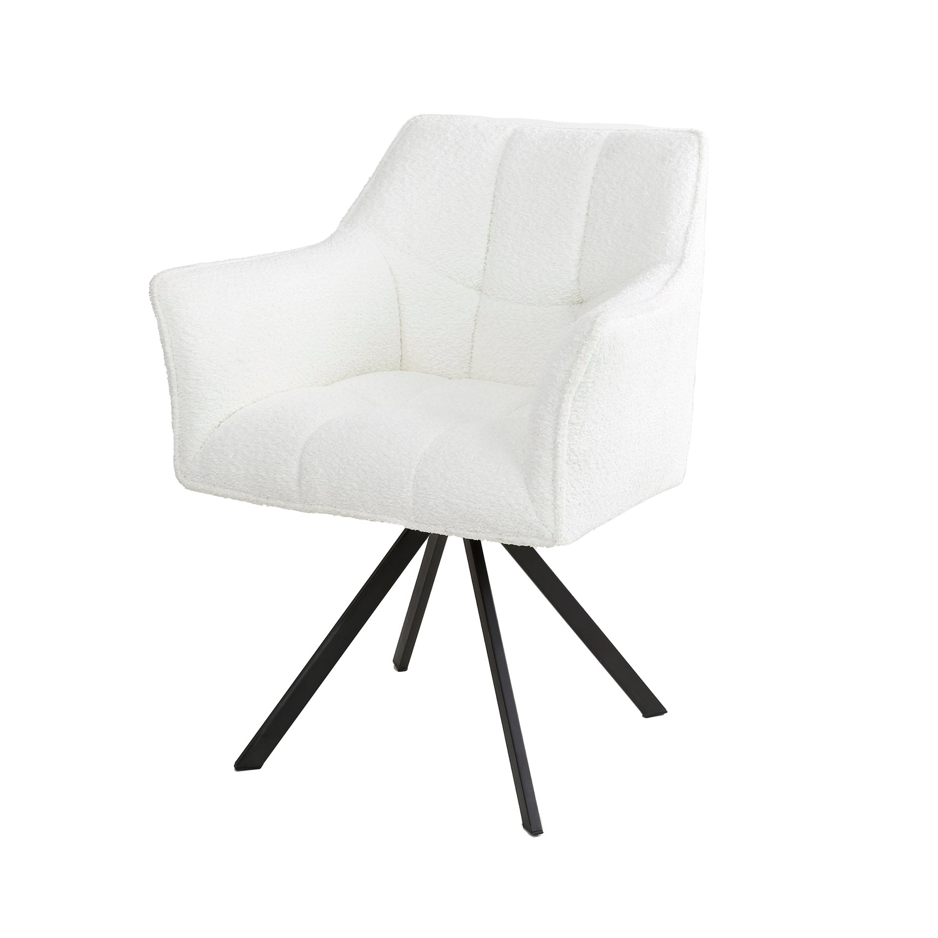 Stuhl – Aureo Prime – Boucle Weiss