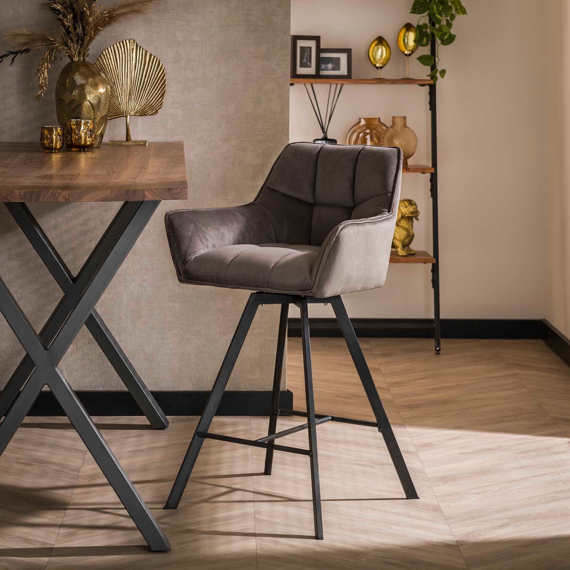 Stuhl – Vesta Classic – Anthrazit velvet