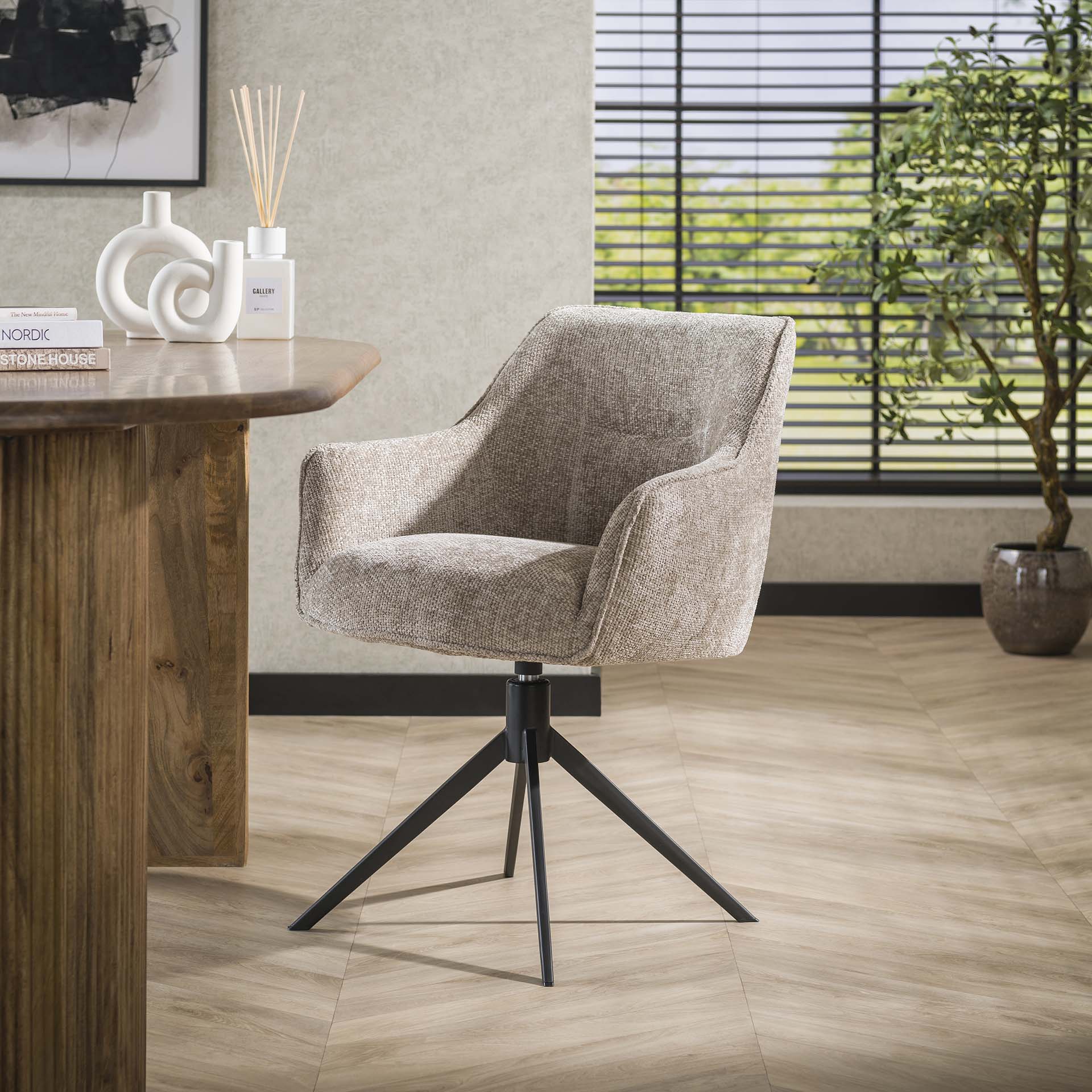 Stuhl – Avento Noir – Rich sandfarben