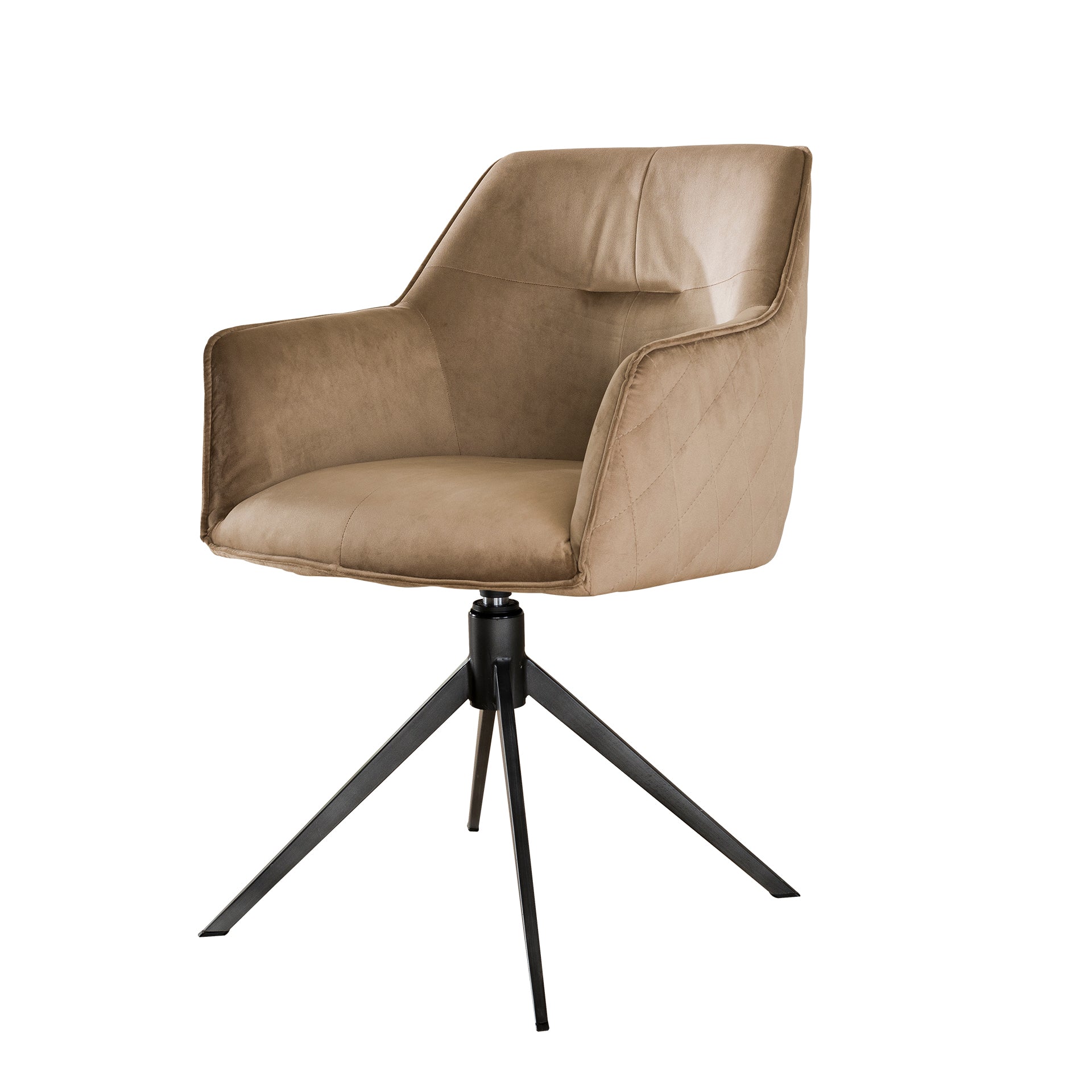 Stuhl – Avento Noir – Champagner velvet