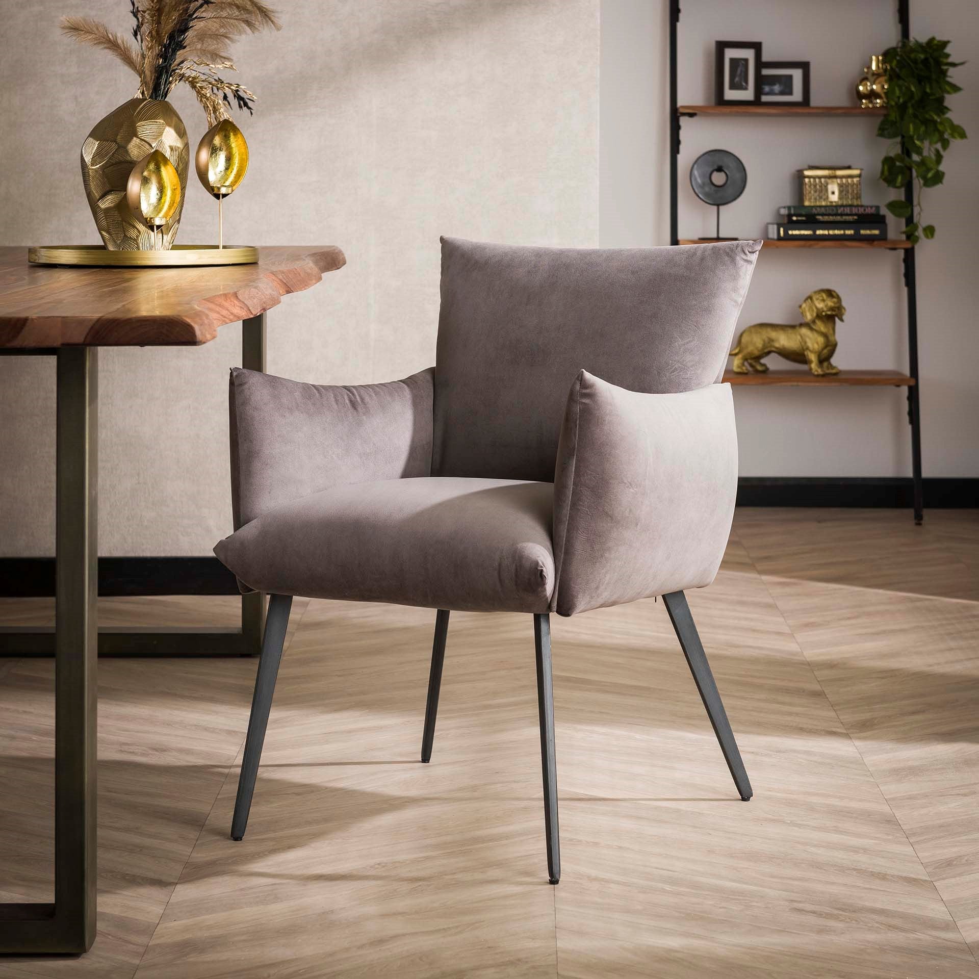Sessel – Avani Vista – Anthrazit velvet