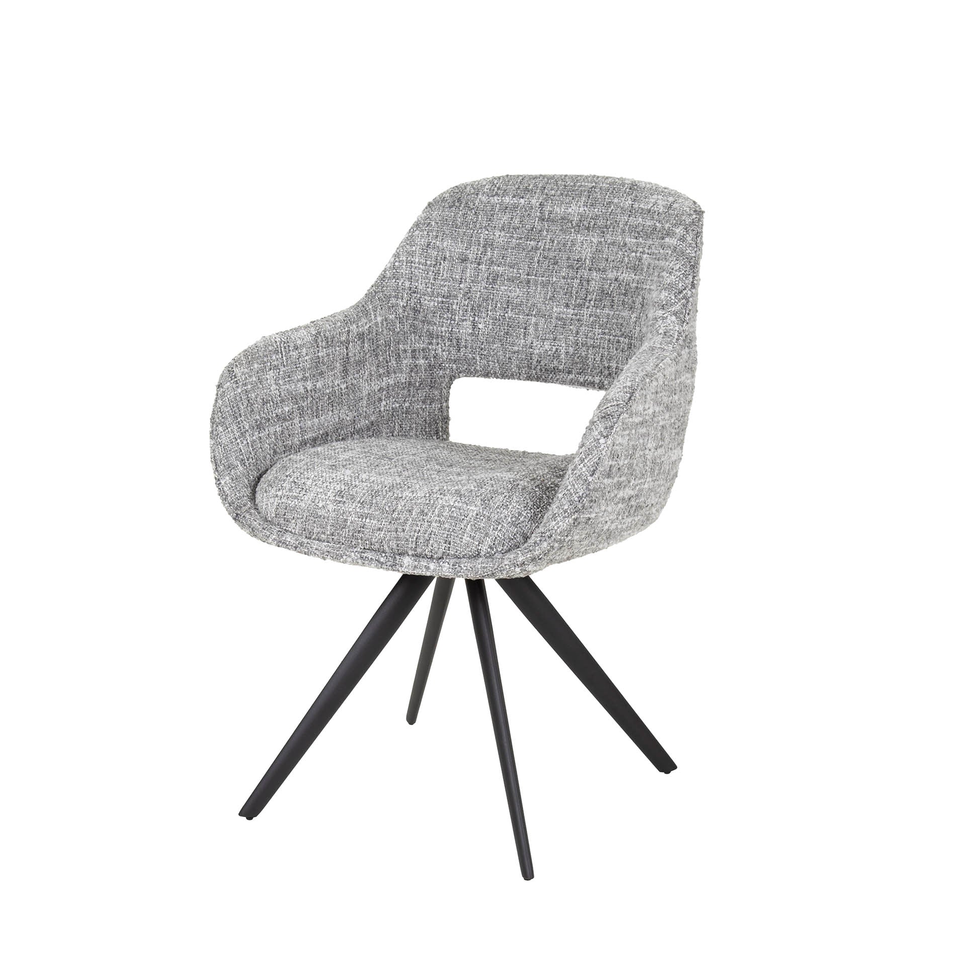 Stuhl – Forma Grace – Metall – Eagle stahlgrau