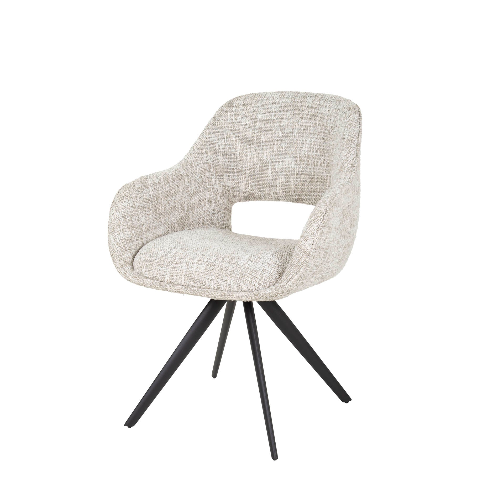 Stuhl – Forma Grace – Creme-grau
