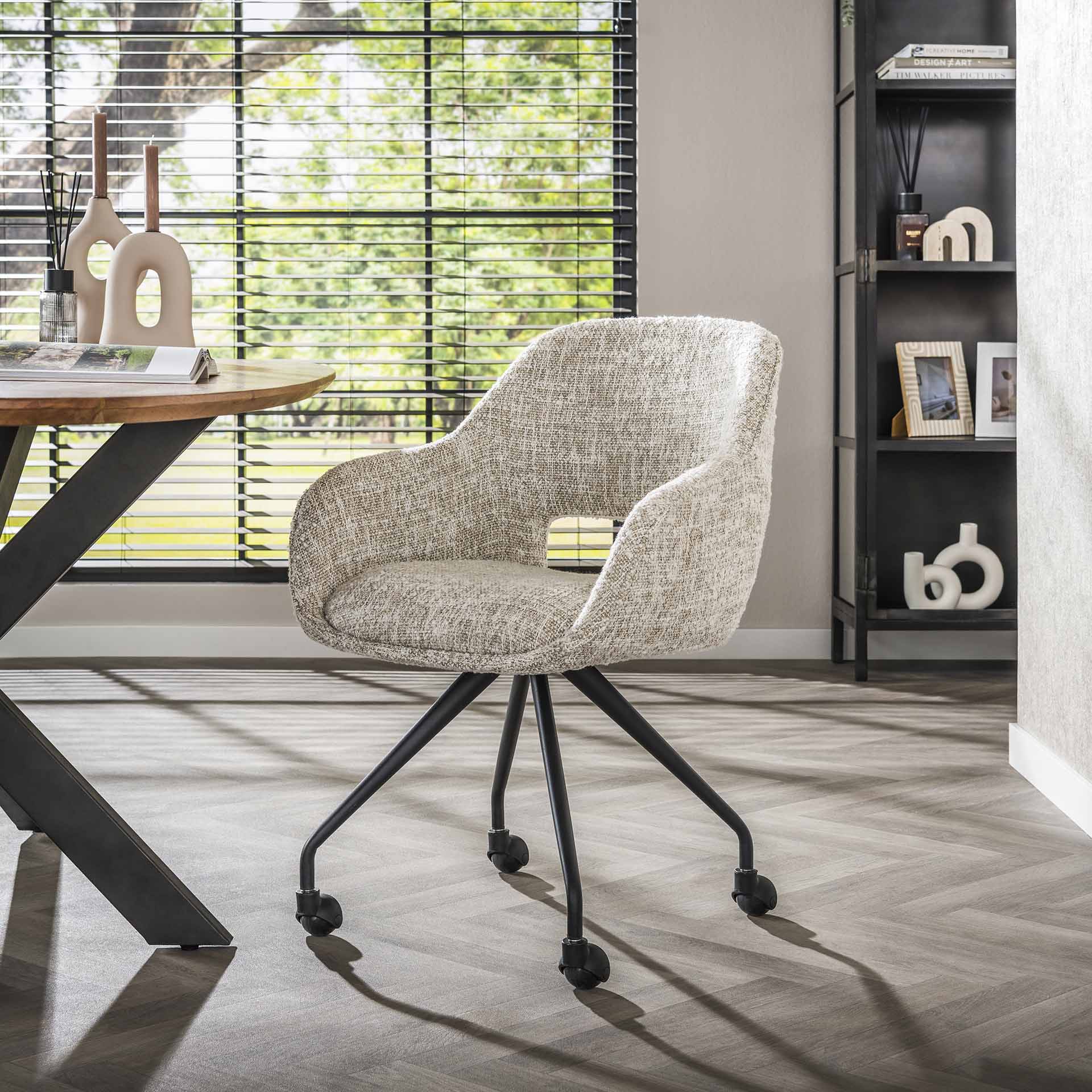 Stuhl – Vesta Halo – Creme-grau