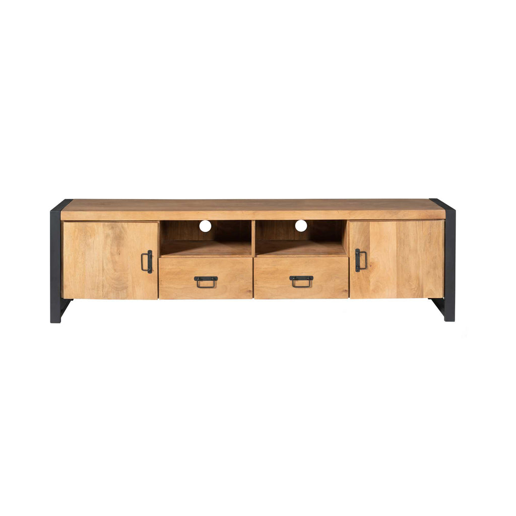 TV-Schrank Boaz 200 cm | Zwei Türen und zwei Schubladen