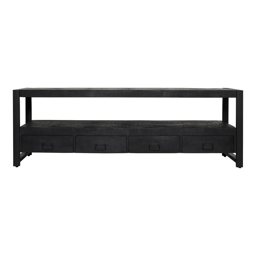 TV-Schrank Boaz Schwarz | 180 cm