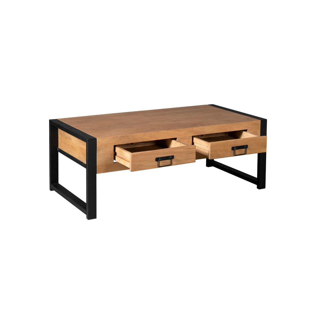 Couchtisch Boaz mit 2 Schubladen | 120 cm