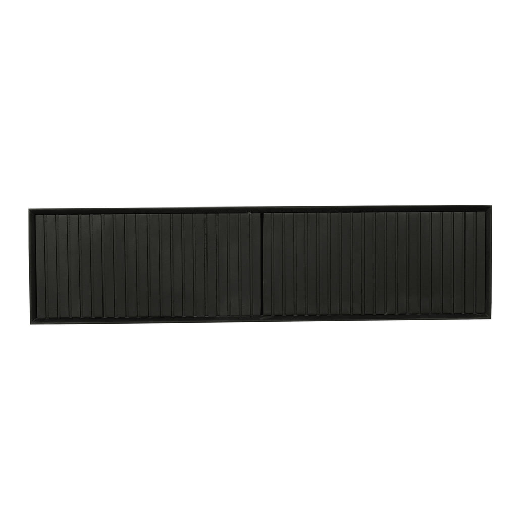 Schwebendes TV-Möbel Madison Schwarz | 120 cm
