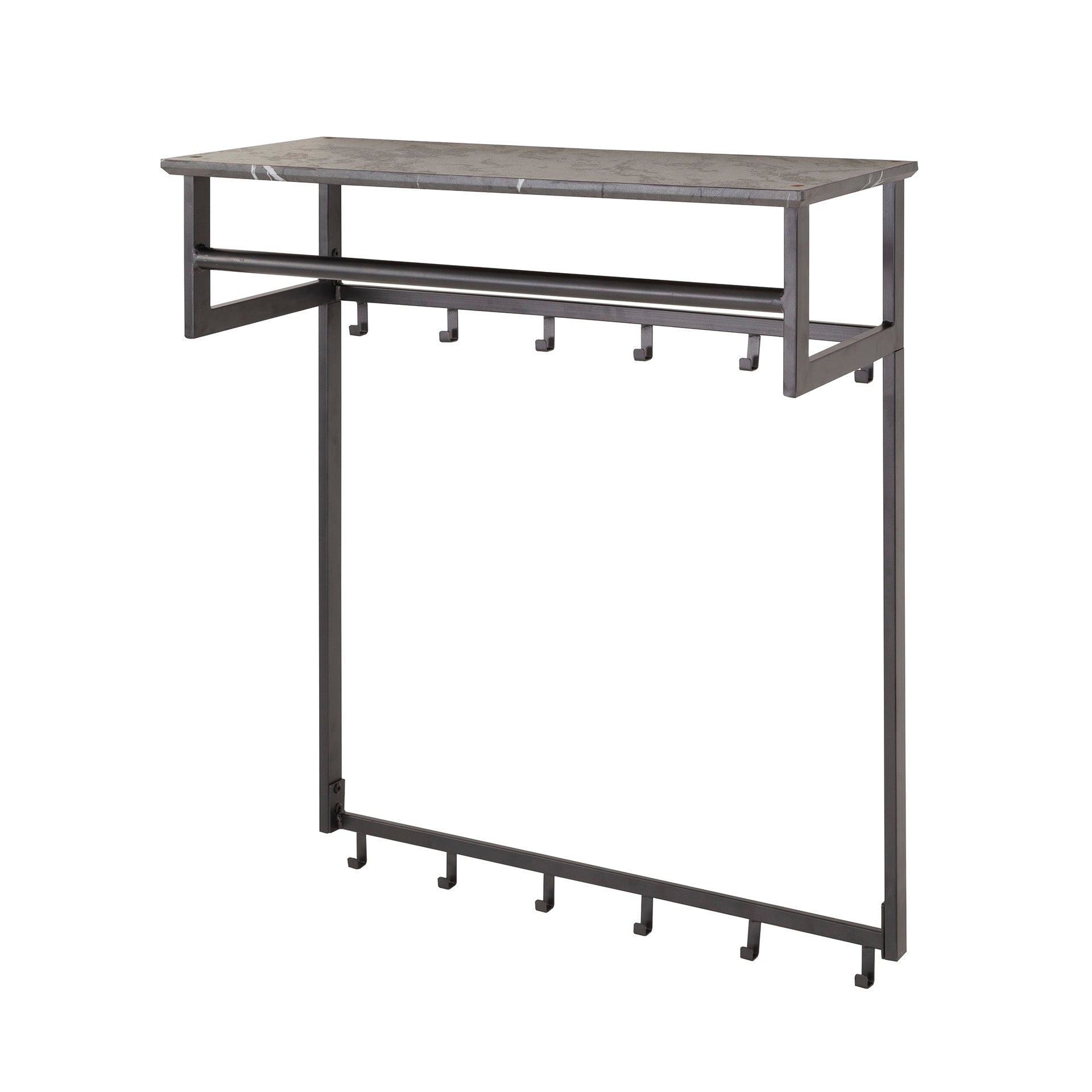 Garderobe – Mira Living – 3D Schwarz braun