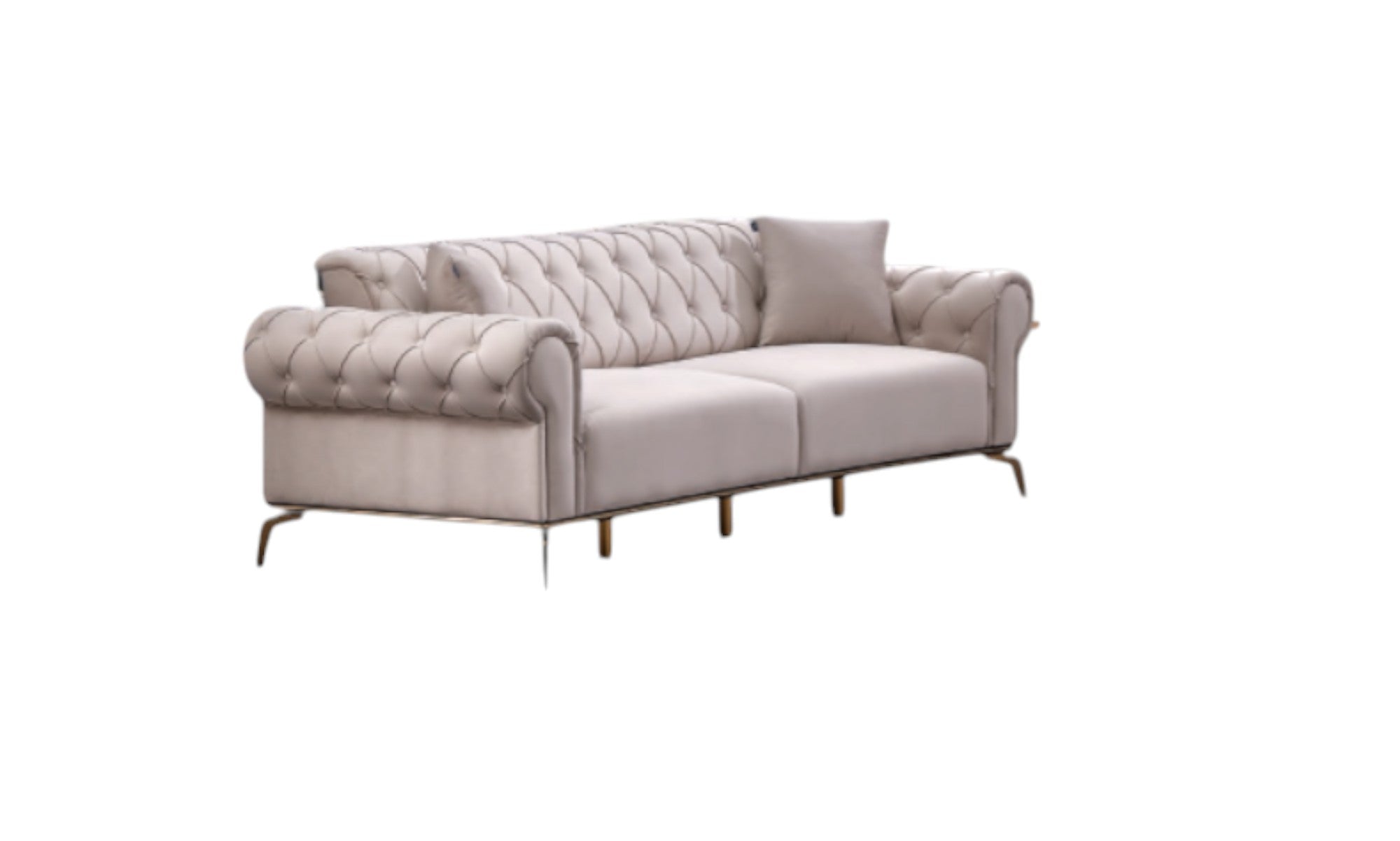 Marino Sofa Handarbeit Massivholz Hochwertiger Stoff