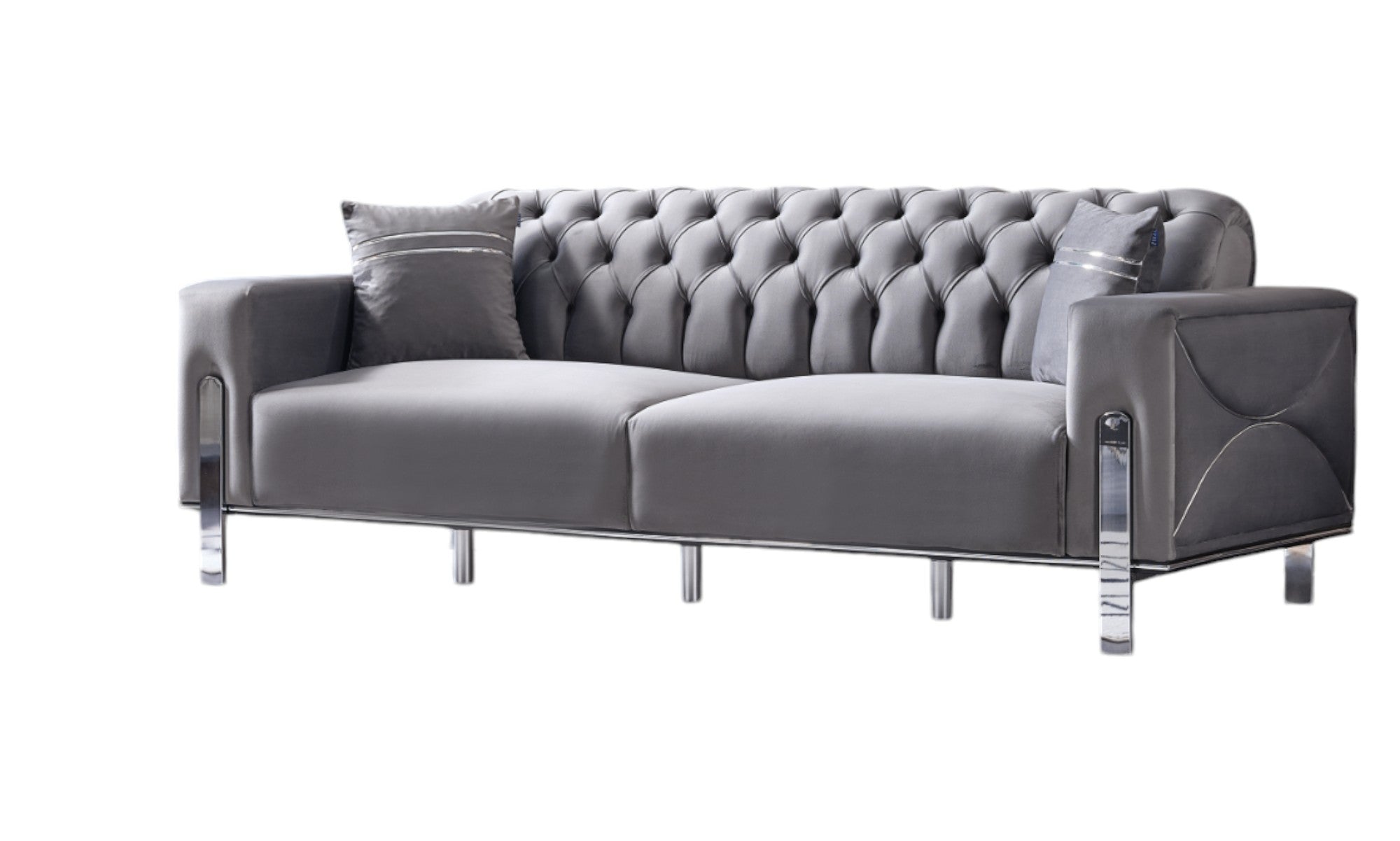 Carla Sofa Handarbeit Massivholz Hochwertiger Stoff