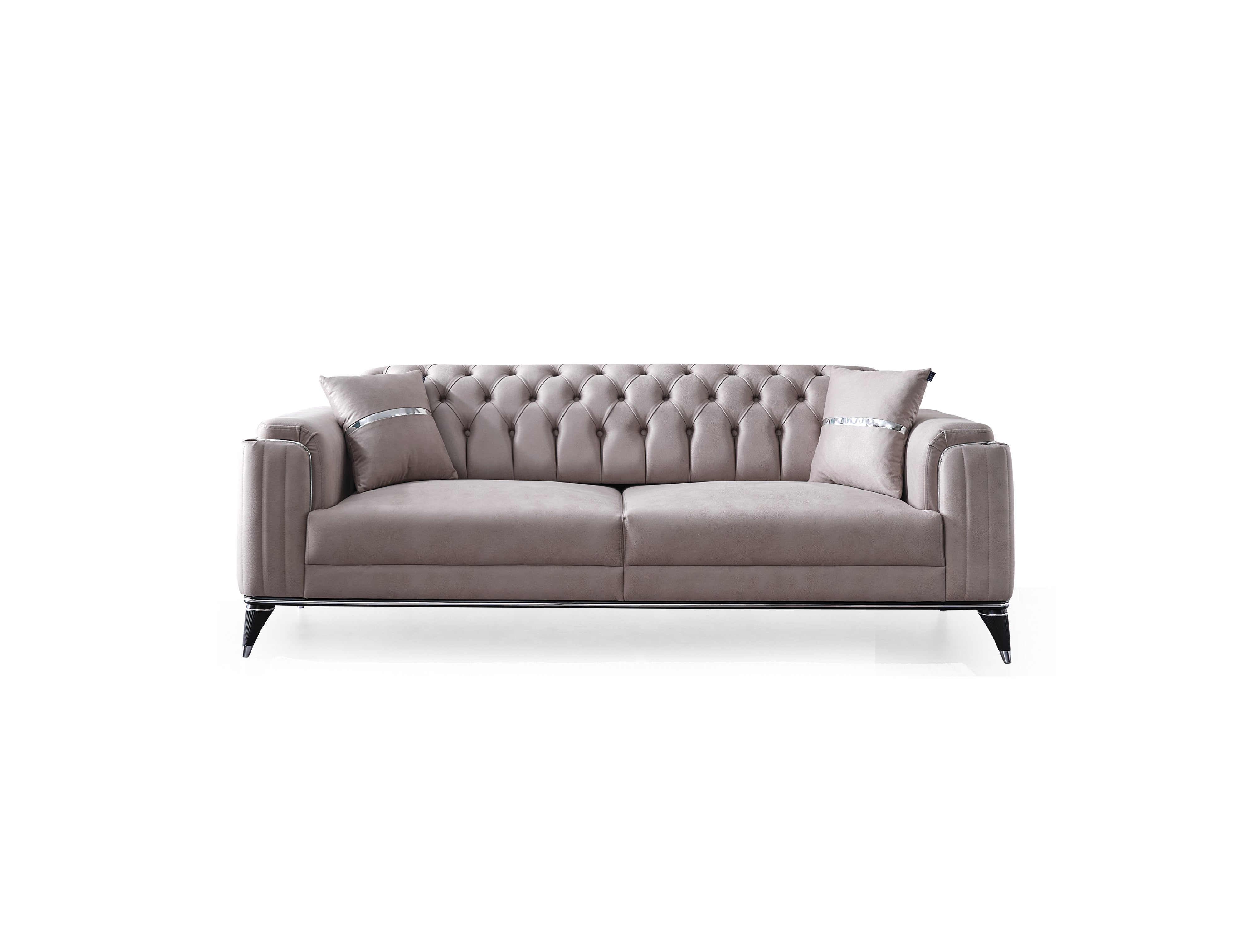 SOZA Sofa Handarbeit Massivholz Hochwertiger Stoff